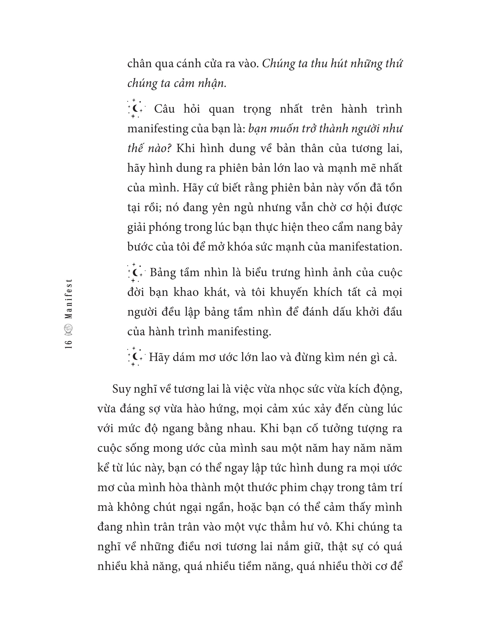manifest - thực hành mở khóa tiềm năng vô hạn của bạn