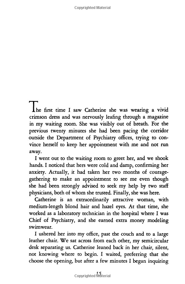 many lives, many masters: the true story of a prominent psychiatrist, his young patient, and the past-life therapy that changed both their lives