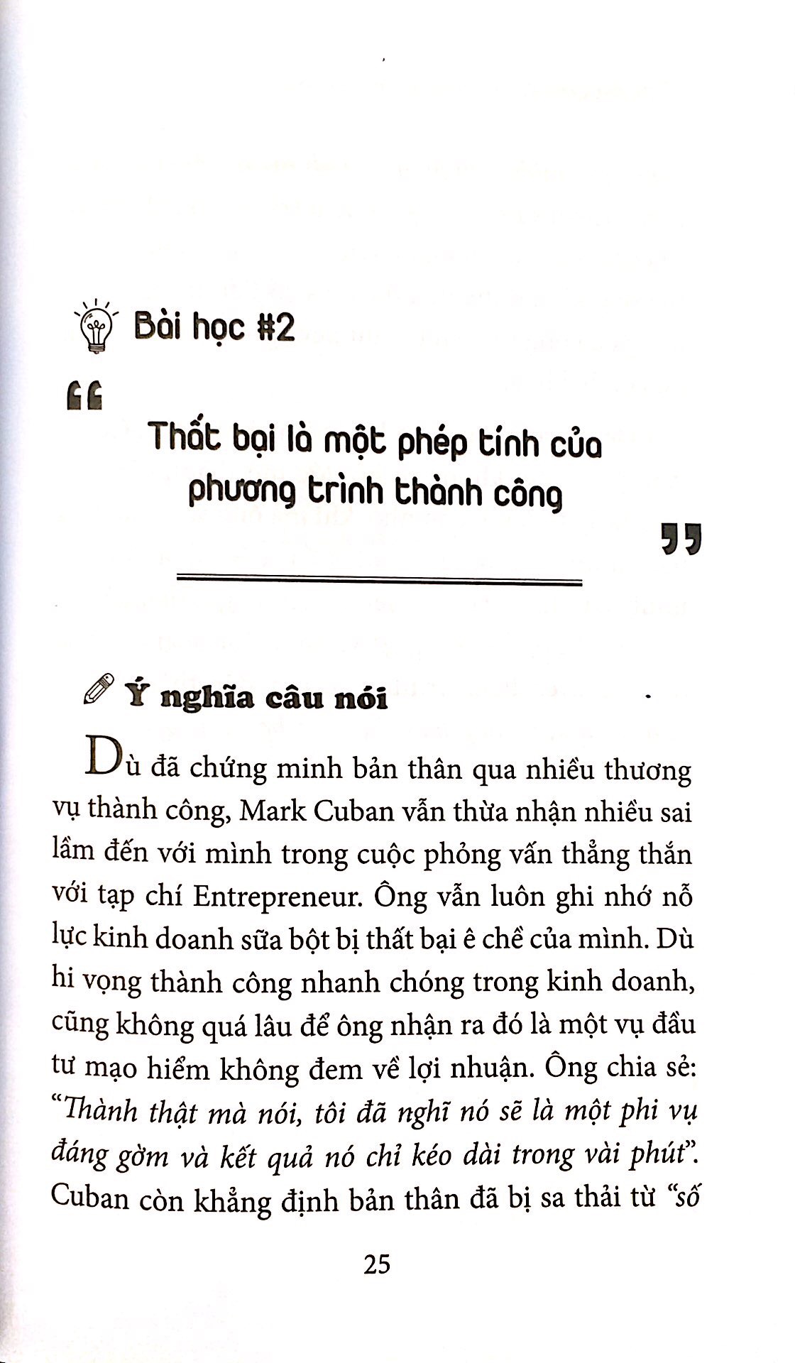 mark cuban - 15 bí quyết thành công trong cuộc đời và sự nghiệp của ông trùm kinh doanh mang tinh thần thể thao