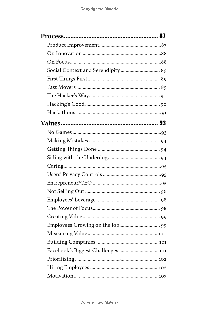 mark zuckerberg - in his own words