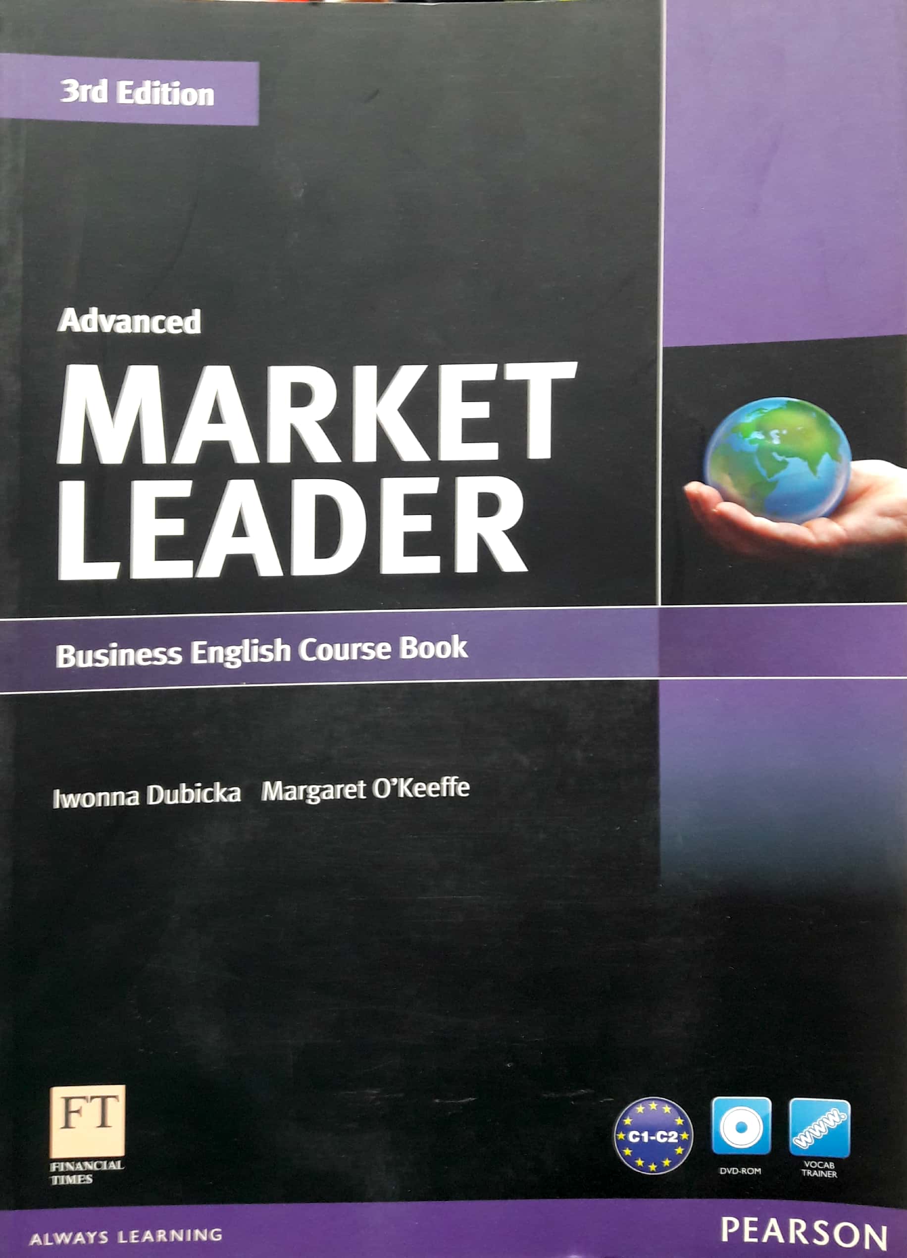 market leader 3rd edition advanced course book & dvd-rom pack