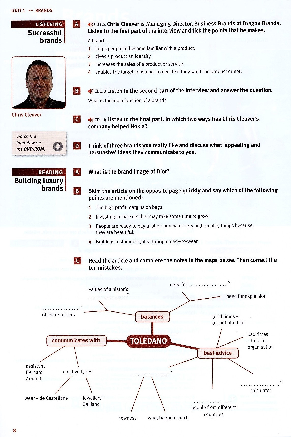 market leader 3rd edition intermediate course book and dvd-rom pack