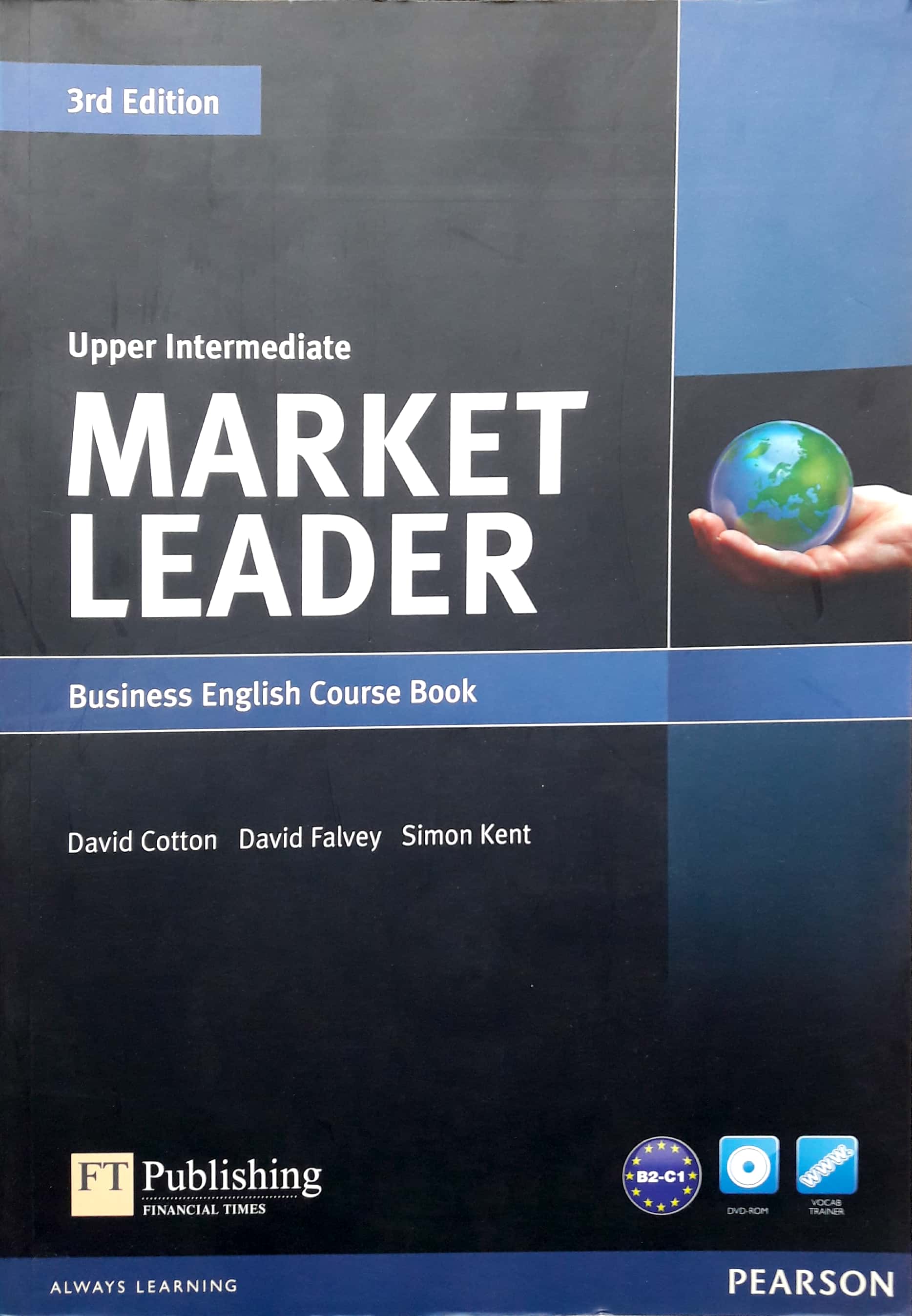market leader 3rd edition upper intermediate course book & dvd-rom pack