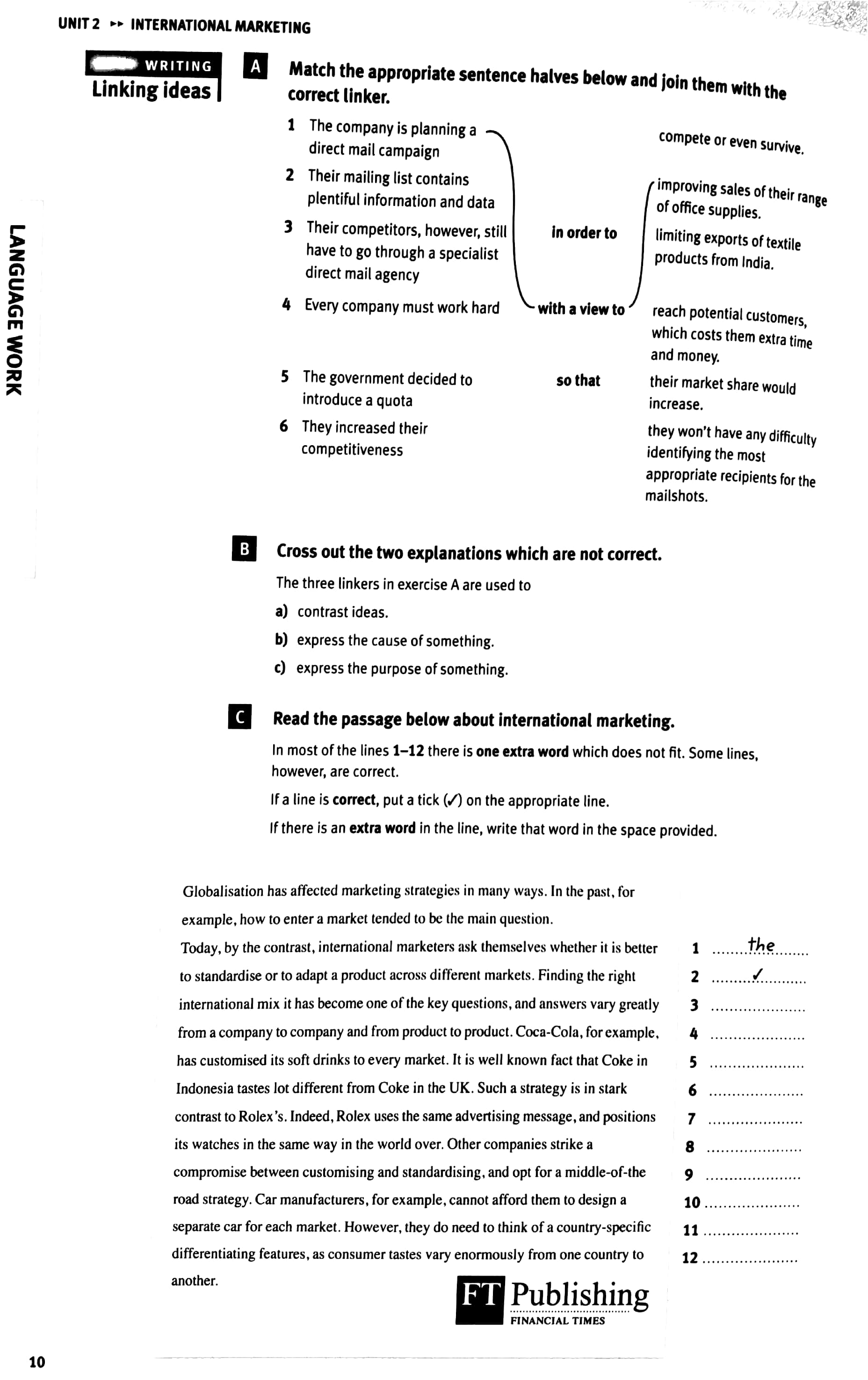 market leader 3rd edition upper intermediate practice file & practice file cd pack