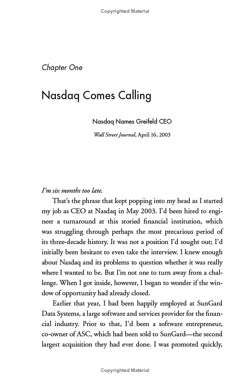 market mover: lessons from a decade of change at nasdaq