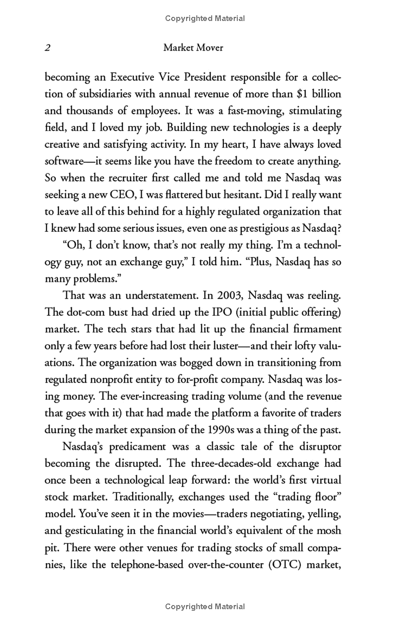 market mover: lessons from a decade of change at nasdaq