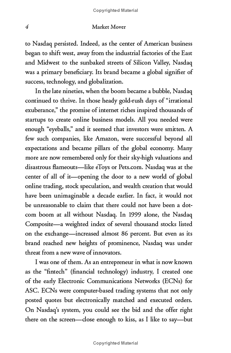 market mover: lessons from a decade of change at nasdaq