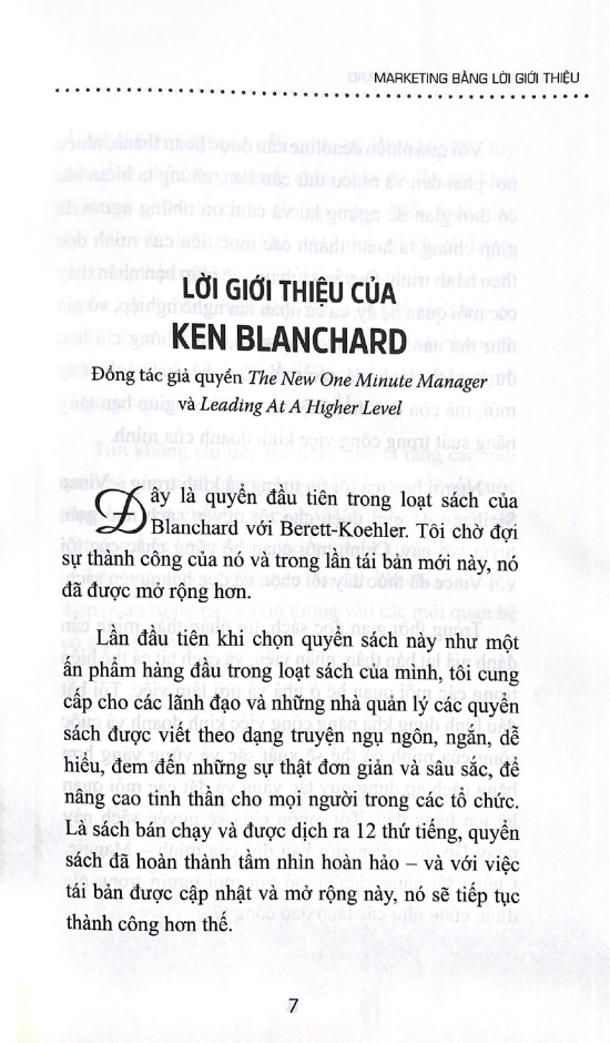 marketing bằng lời giới thiệu