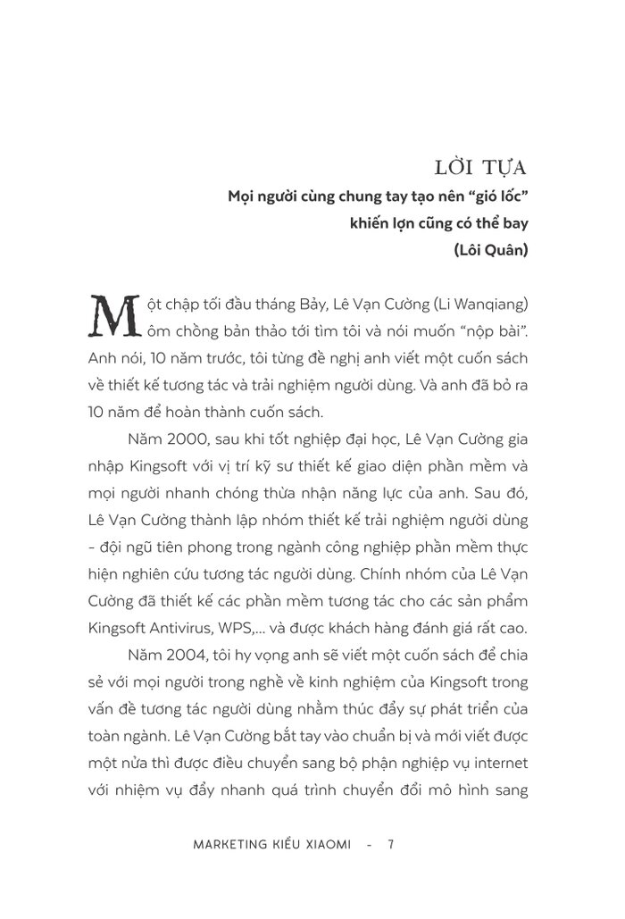 marketing kiểu xiaomi