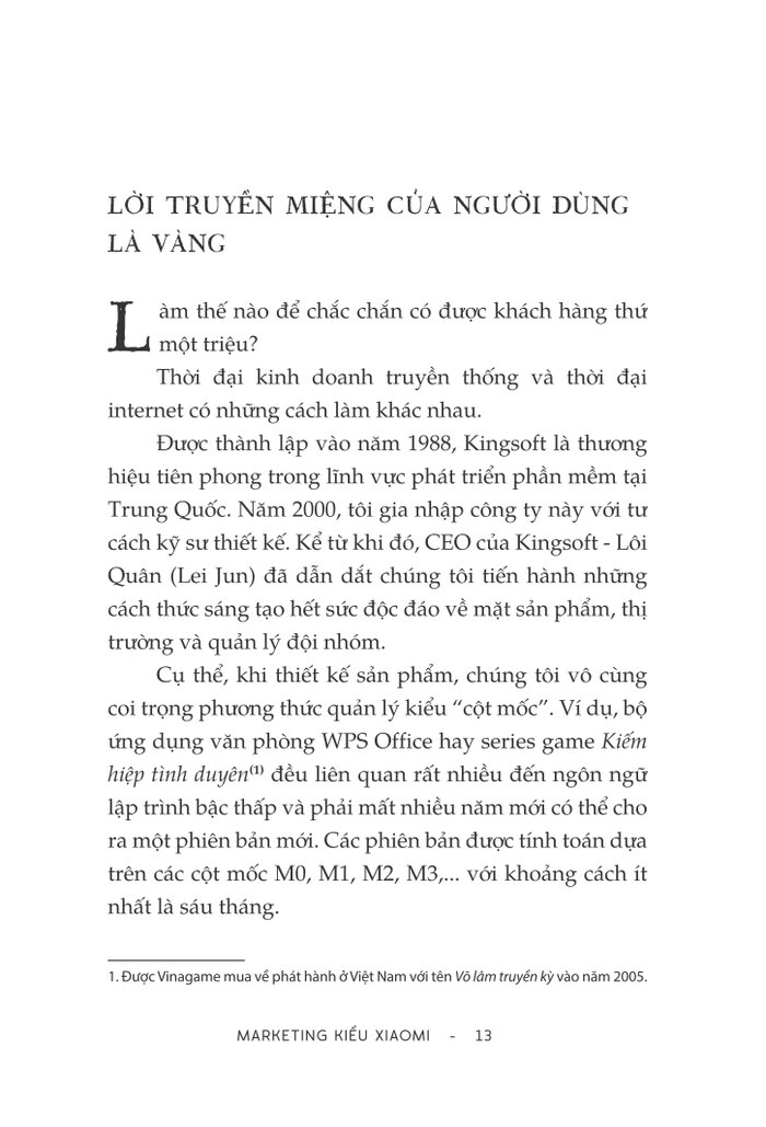 marketing kiểu xiaomi