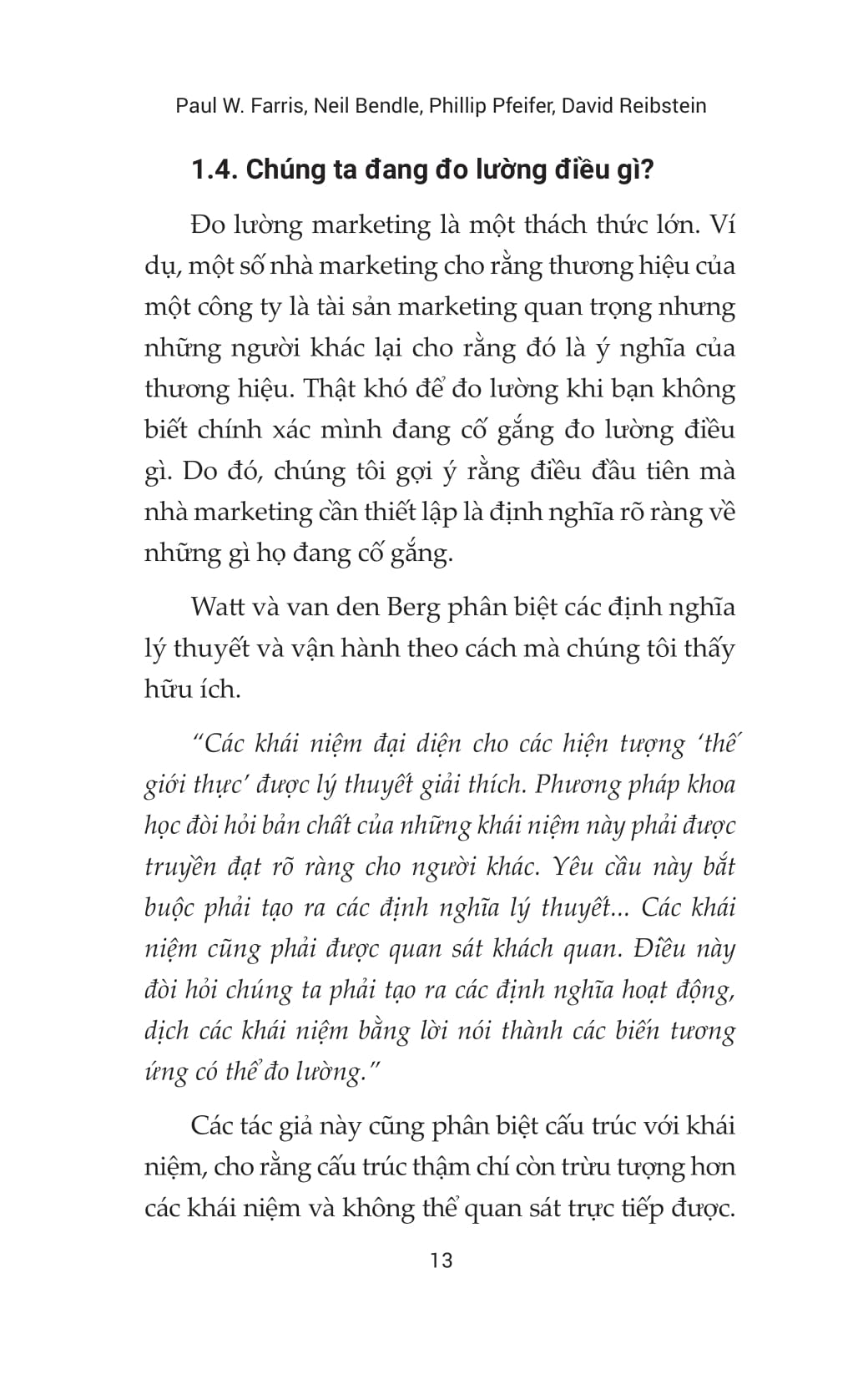 Marketing Metrics - Chi So Do Luong Trong Marketing