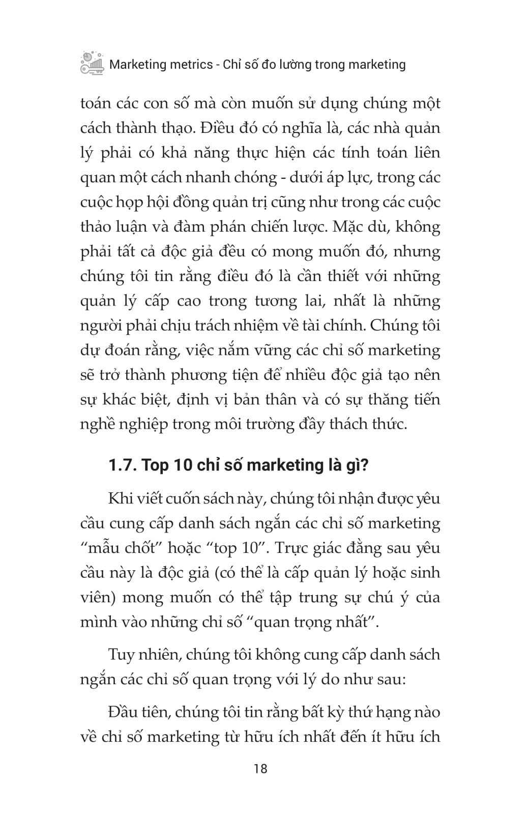 Marketing Metrics - Chi So Do Luong Trong Marketing