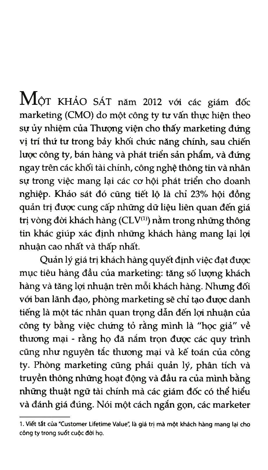 marketing mở đường tăng trưởng