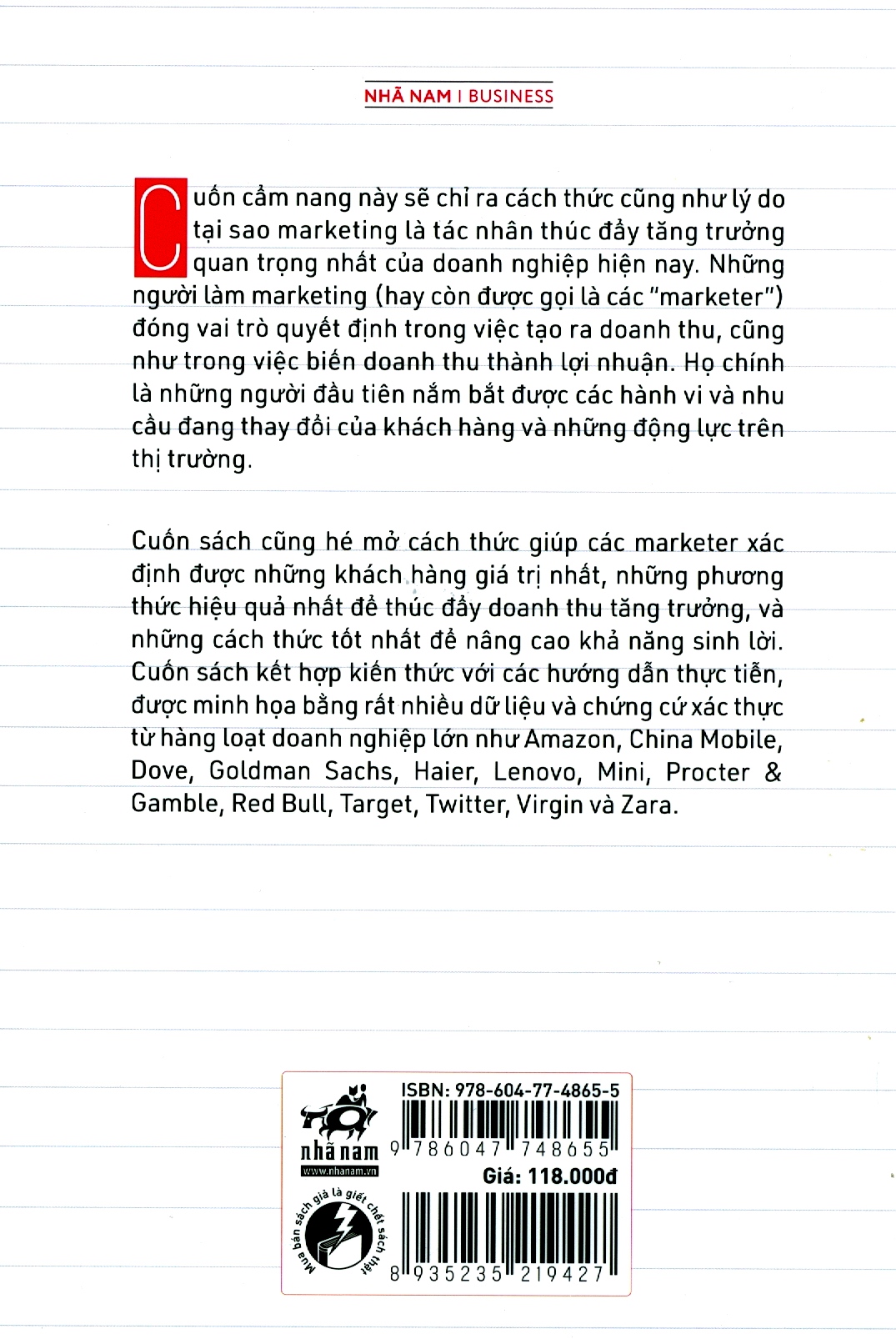 marketing mở đường tăng trưởng