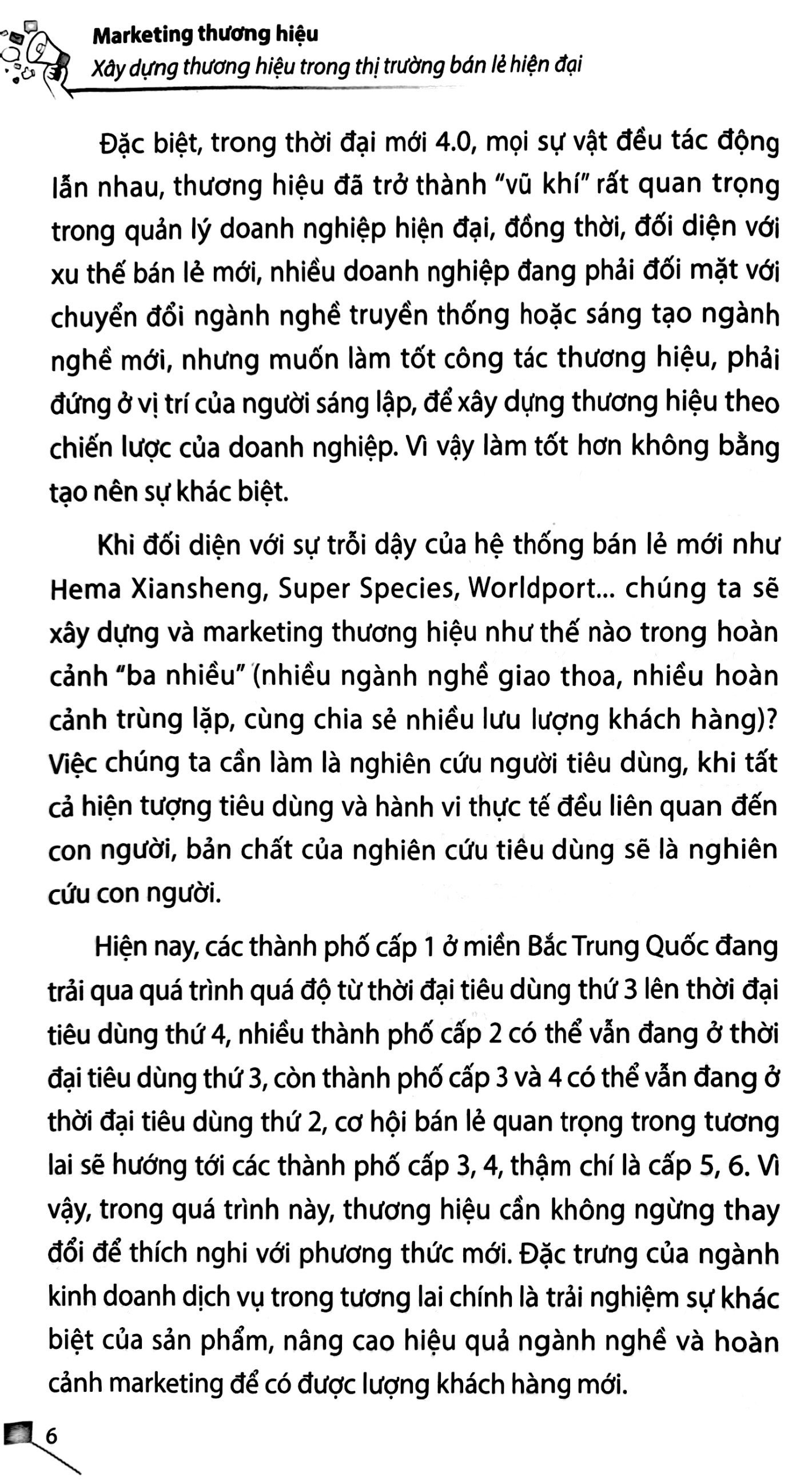 marketing thương hiệu - xây dựng thương hiệu trong thị trường bán lẻ hiện đại