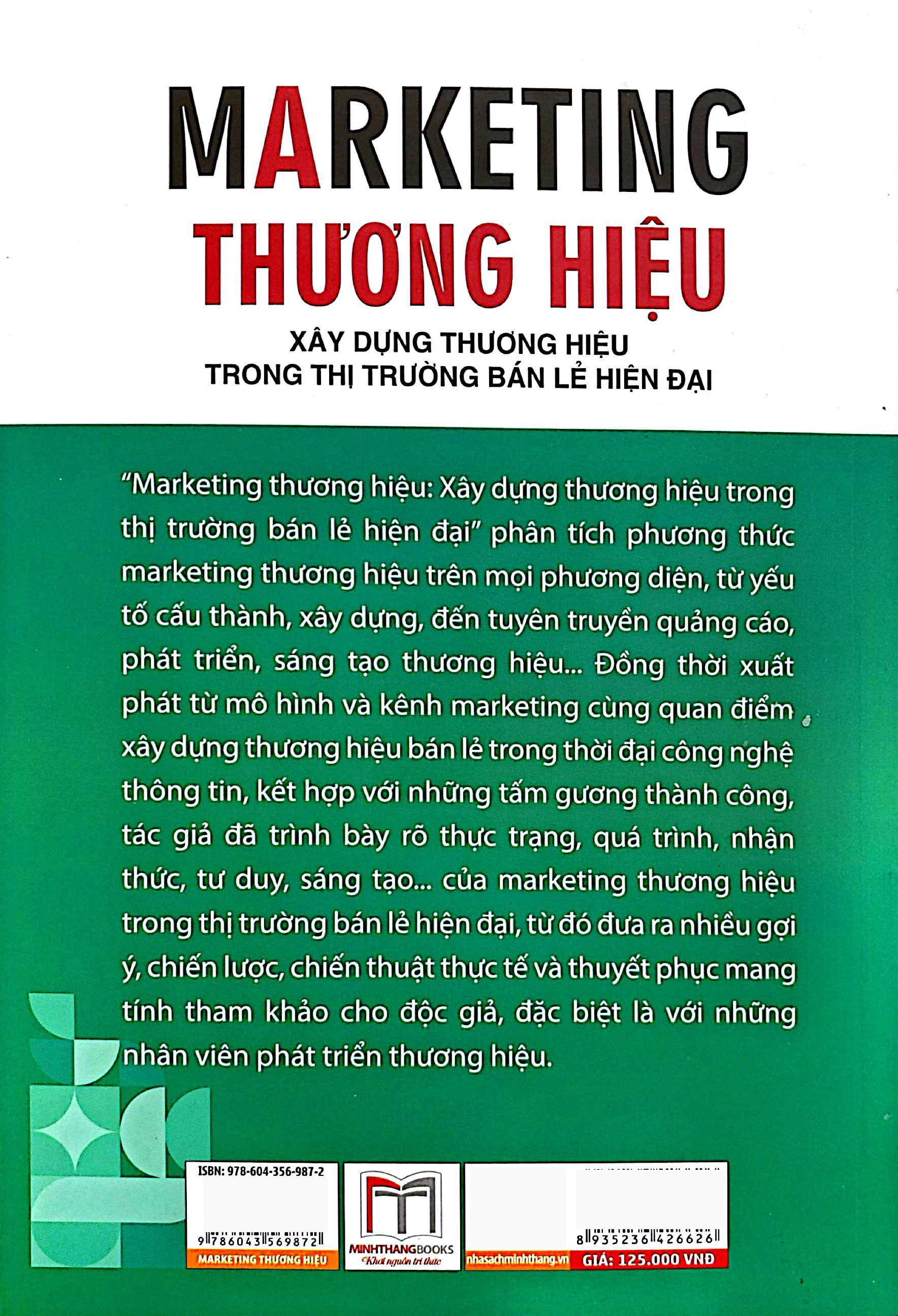 marketing thương hiệu - xây dựng thương hiệu trong thị trường bán lẻ hiện đại