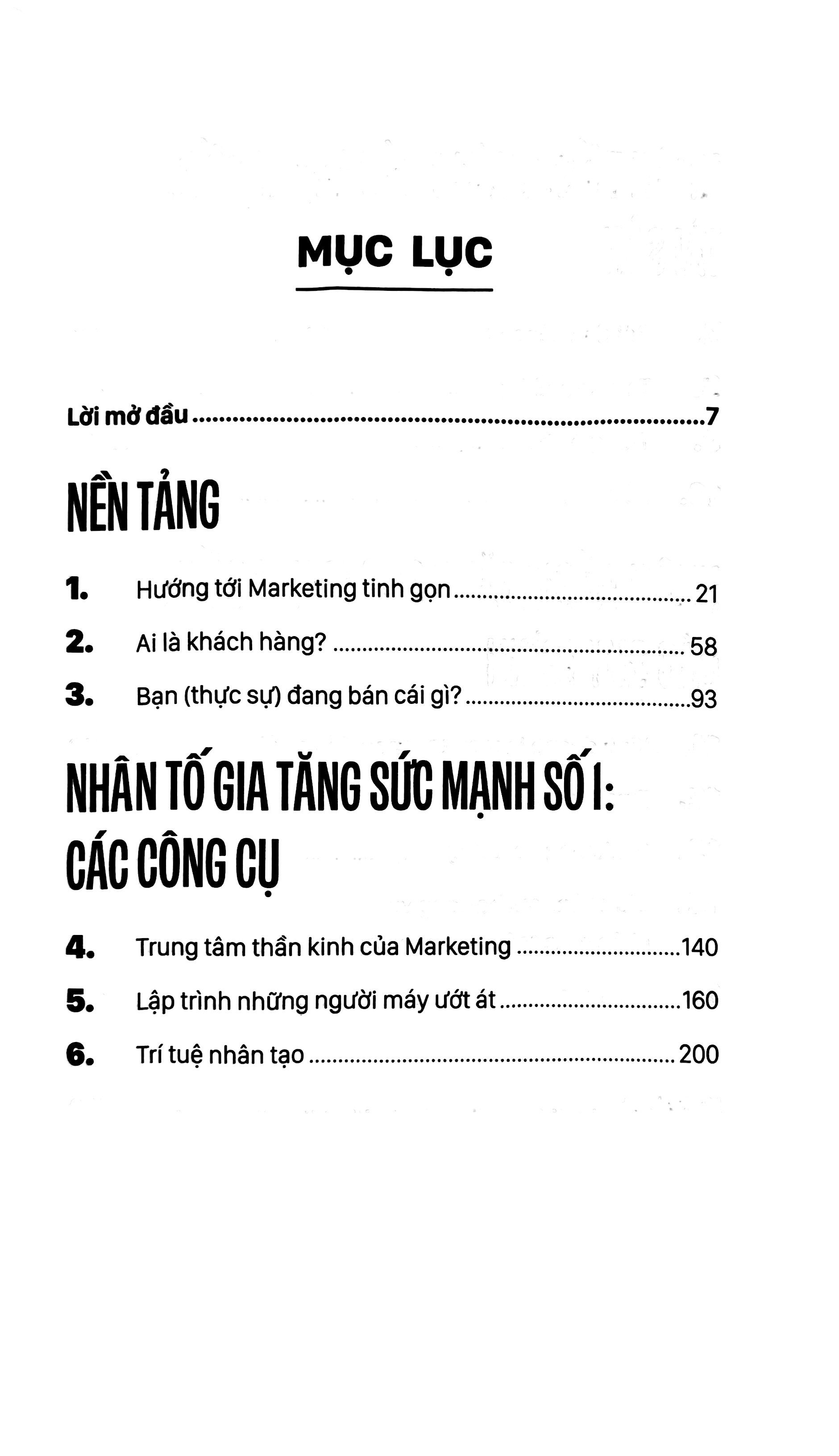 Marketing Tinh Gon - Lean Marketing - Loi Nhuan Nhieu Hon, Quang Cao It Hon
