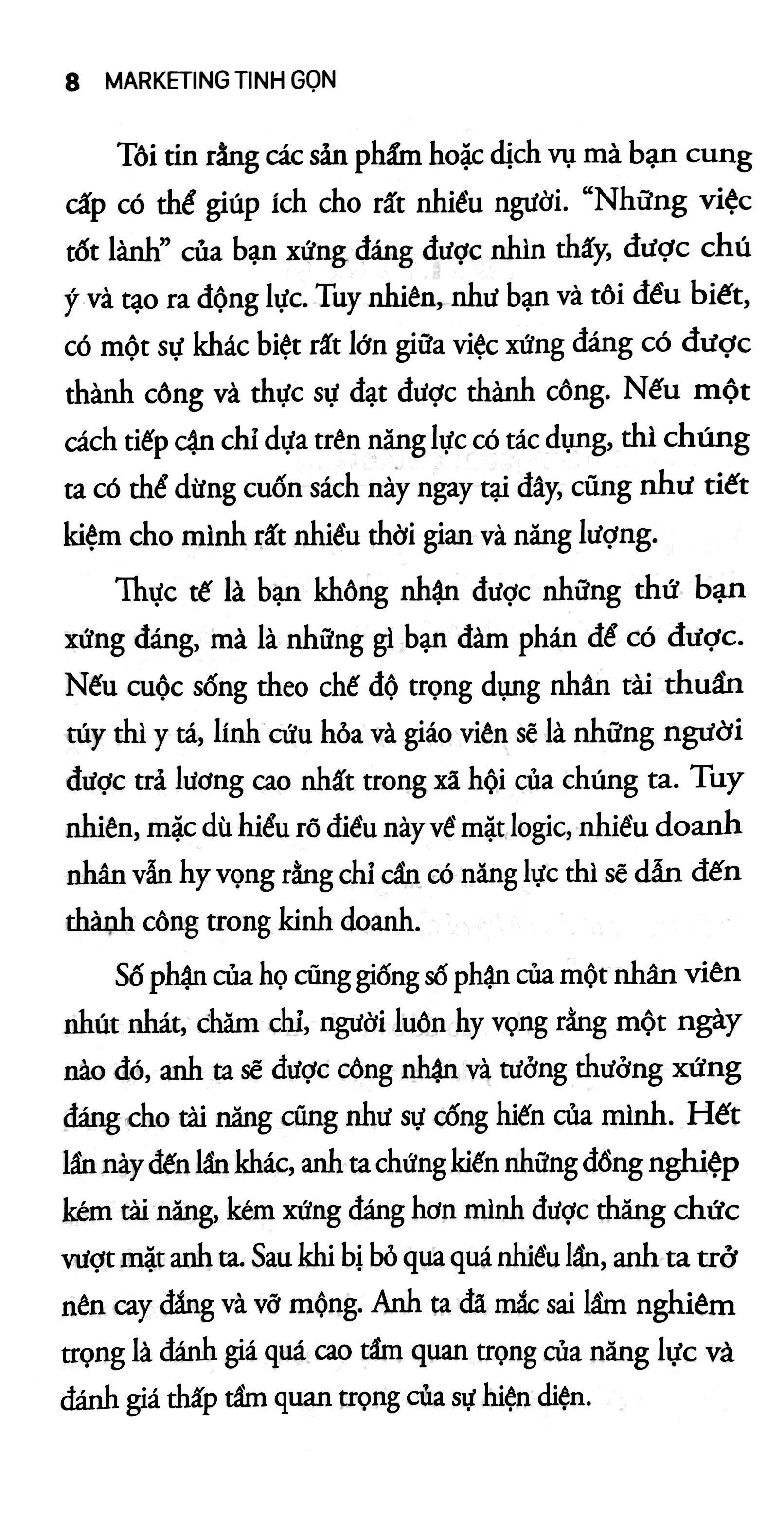 Marketing Tinh Gon - Lean Marketing - Loi Nhuan Nhieu Hon, Quang Cao It Hon