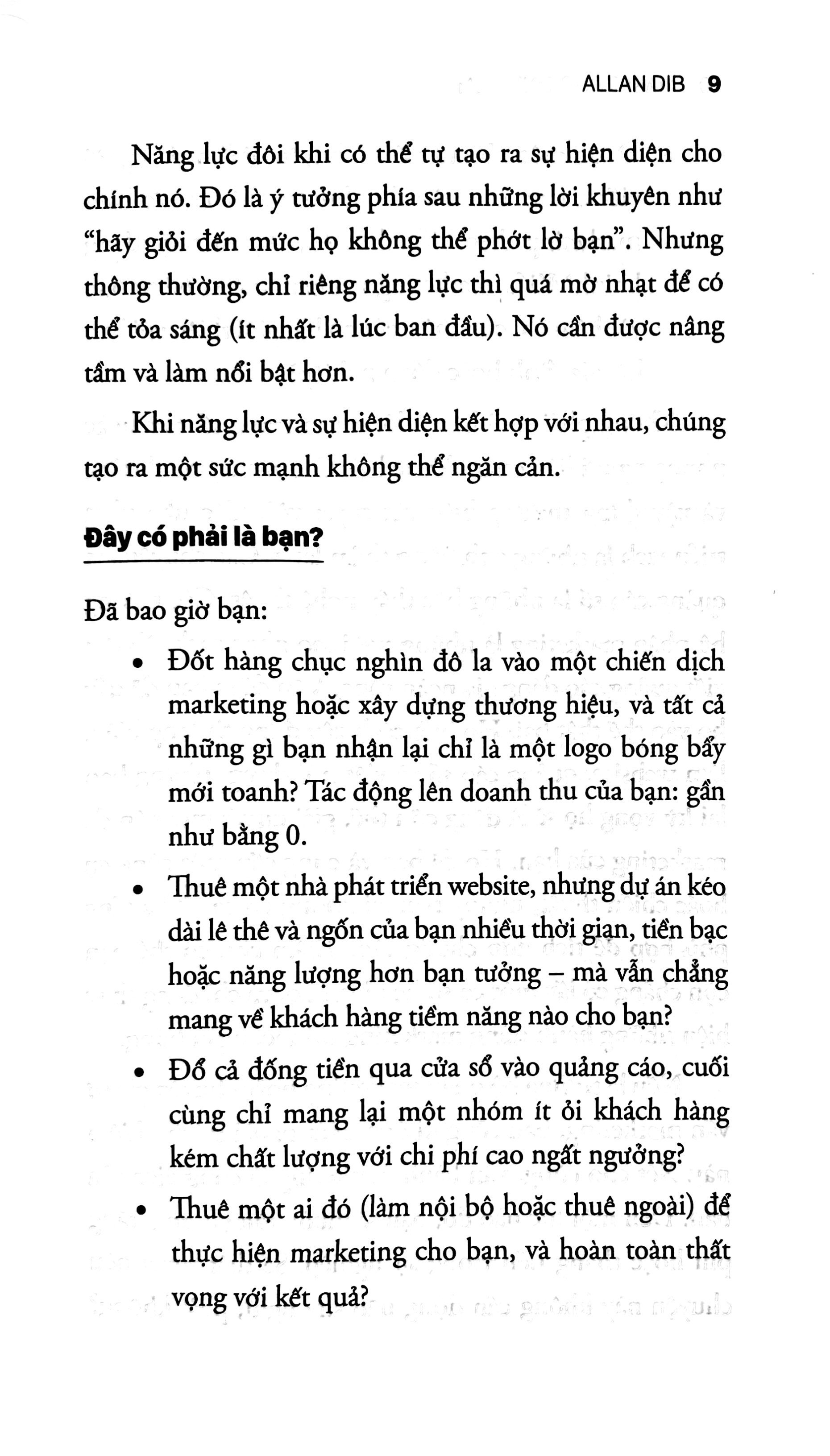Marketing Tinh Gon - Lean Marketing - Loi Nhuan Nhieu Hon, Quang Cao It Hon