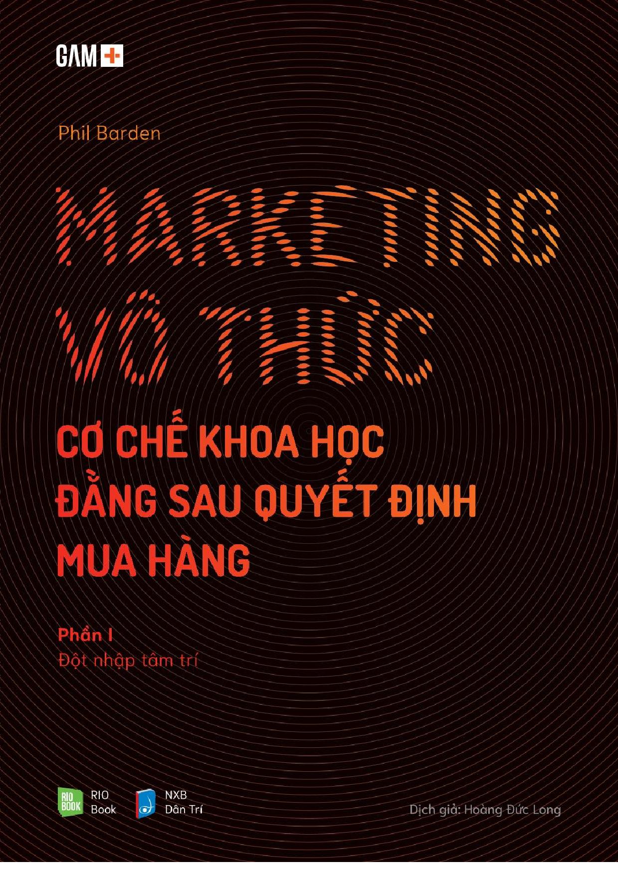 marketing vô thức - cơ chế khoa học đằng sau quyết định mua hàng (gồm 2 phần)