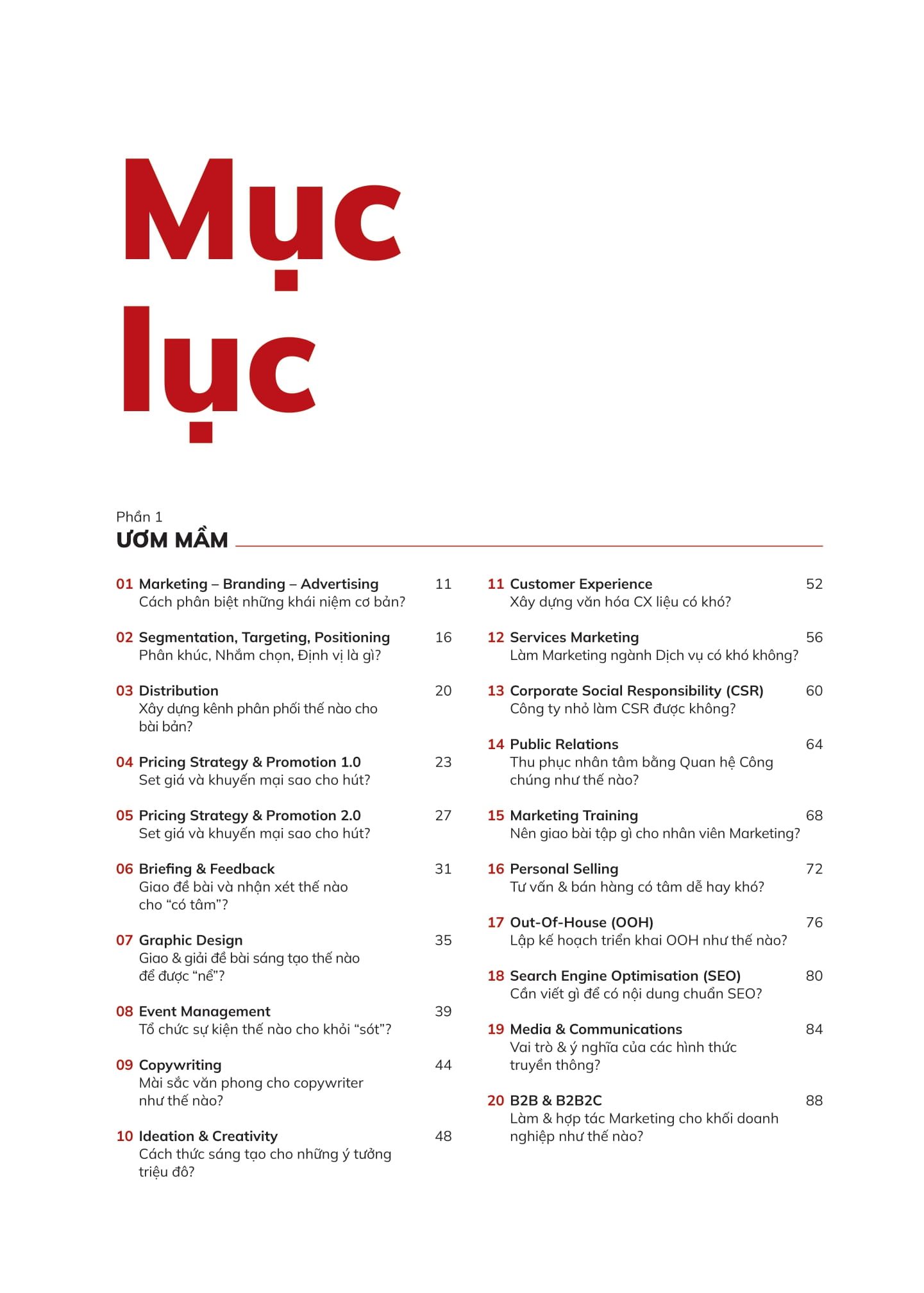 marketique - marketing có ích - 50 bài học ước gì mình biết khi bắt đầu sự nghiệp marketing tại việt nam