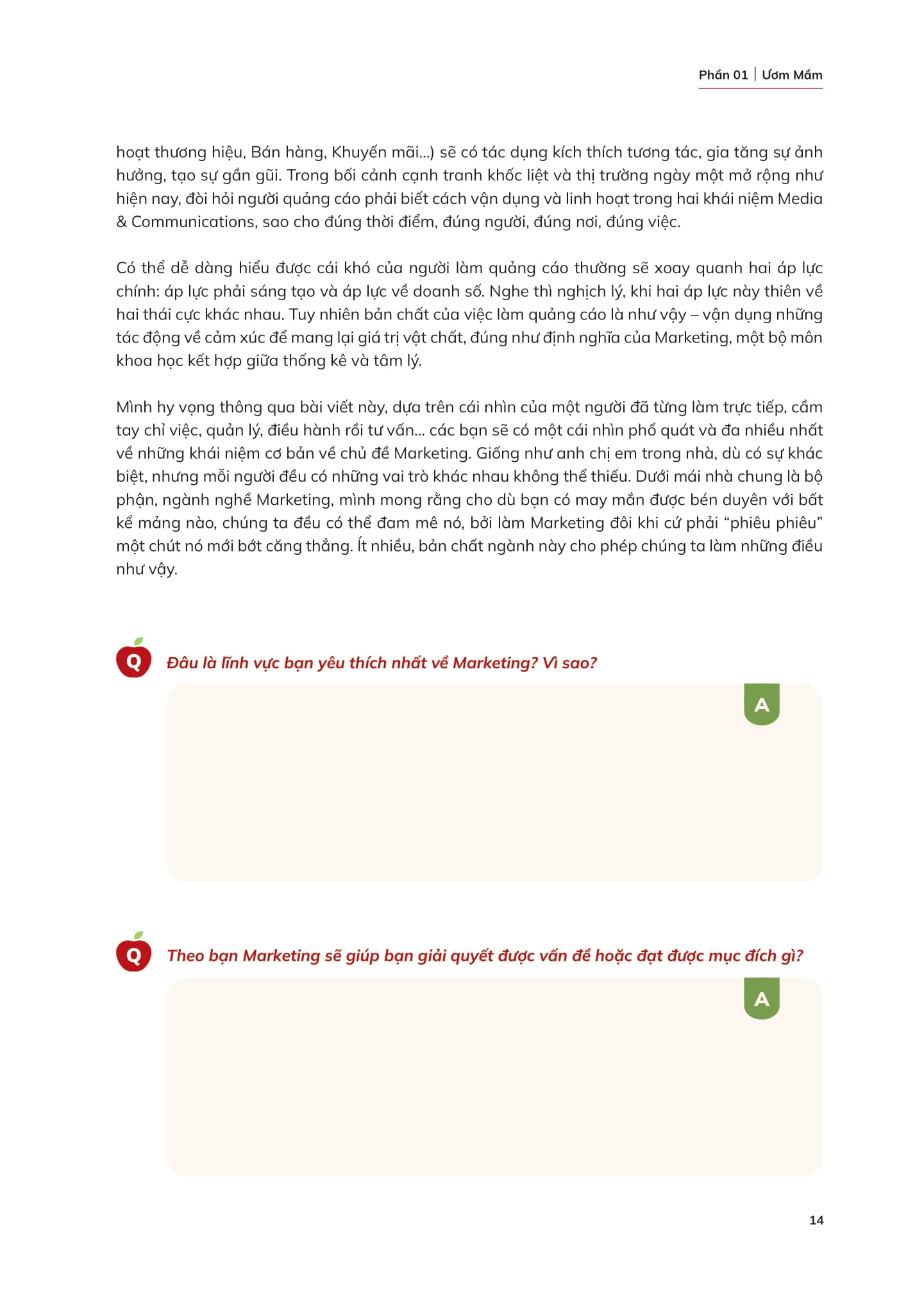 marketique - marketing có ích - 50 bài học ước gì mình biết khi bắt đầu sự nghiệp marketing tại việt nam