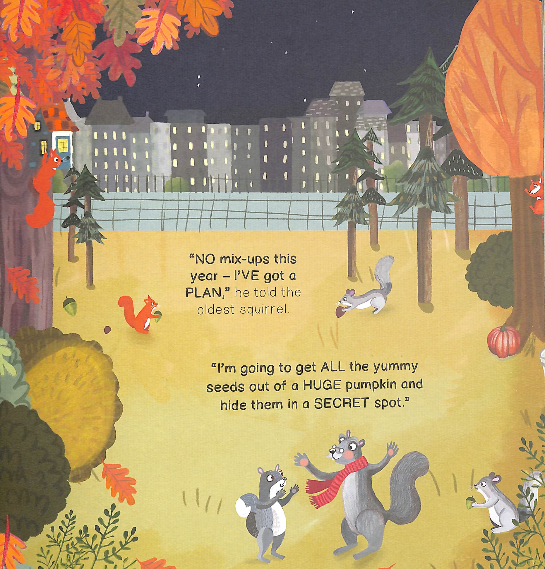 marney's pumpkin mix up