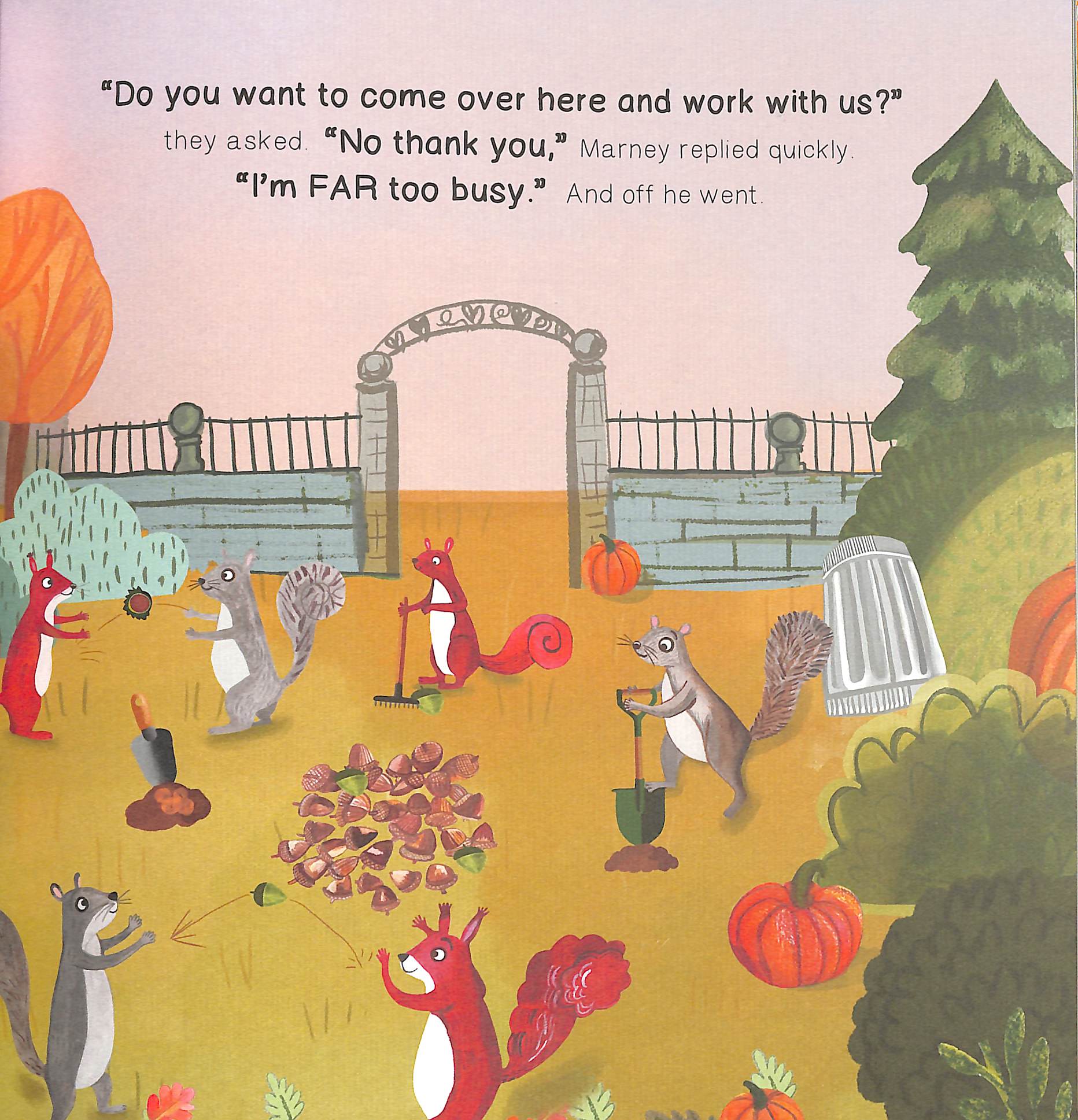 marney's pumpkin mix up