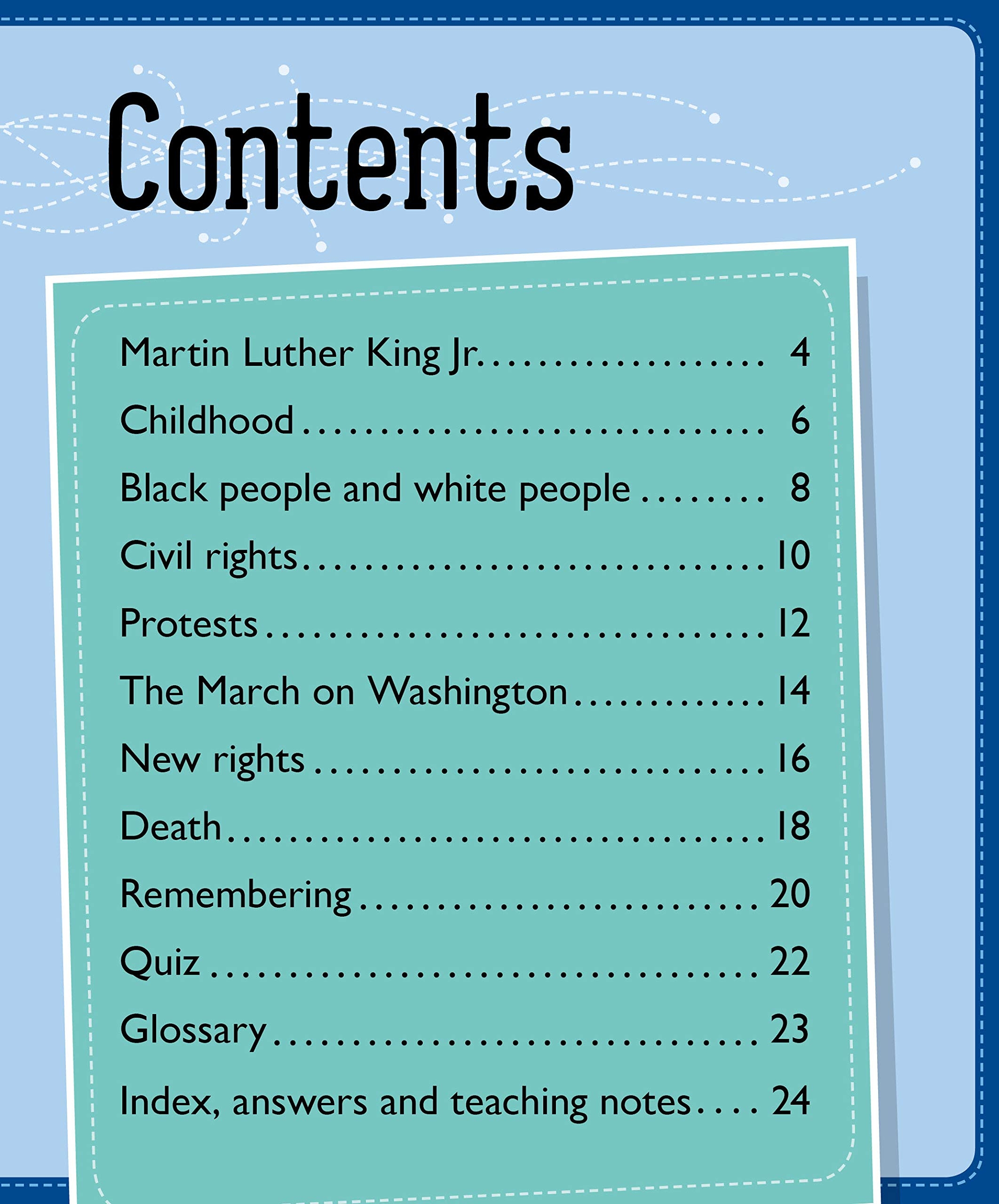 martin luther king jr. (info buzz: black history)