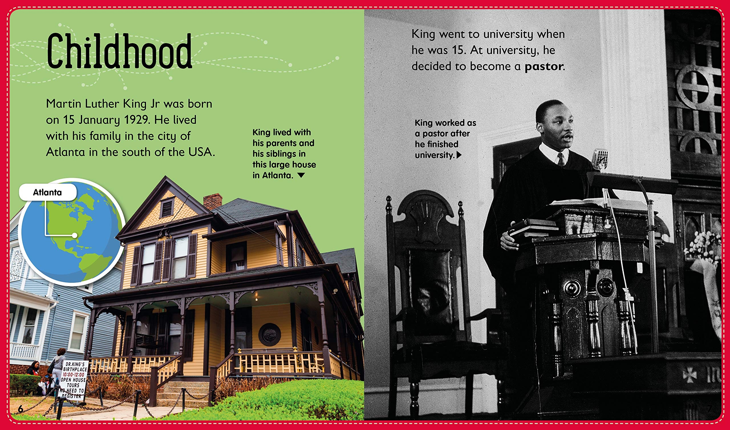 martin luther king jr. (info buzz: black history)