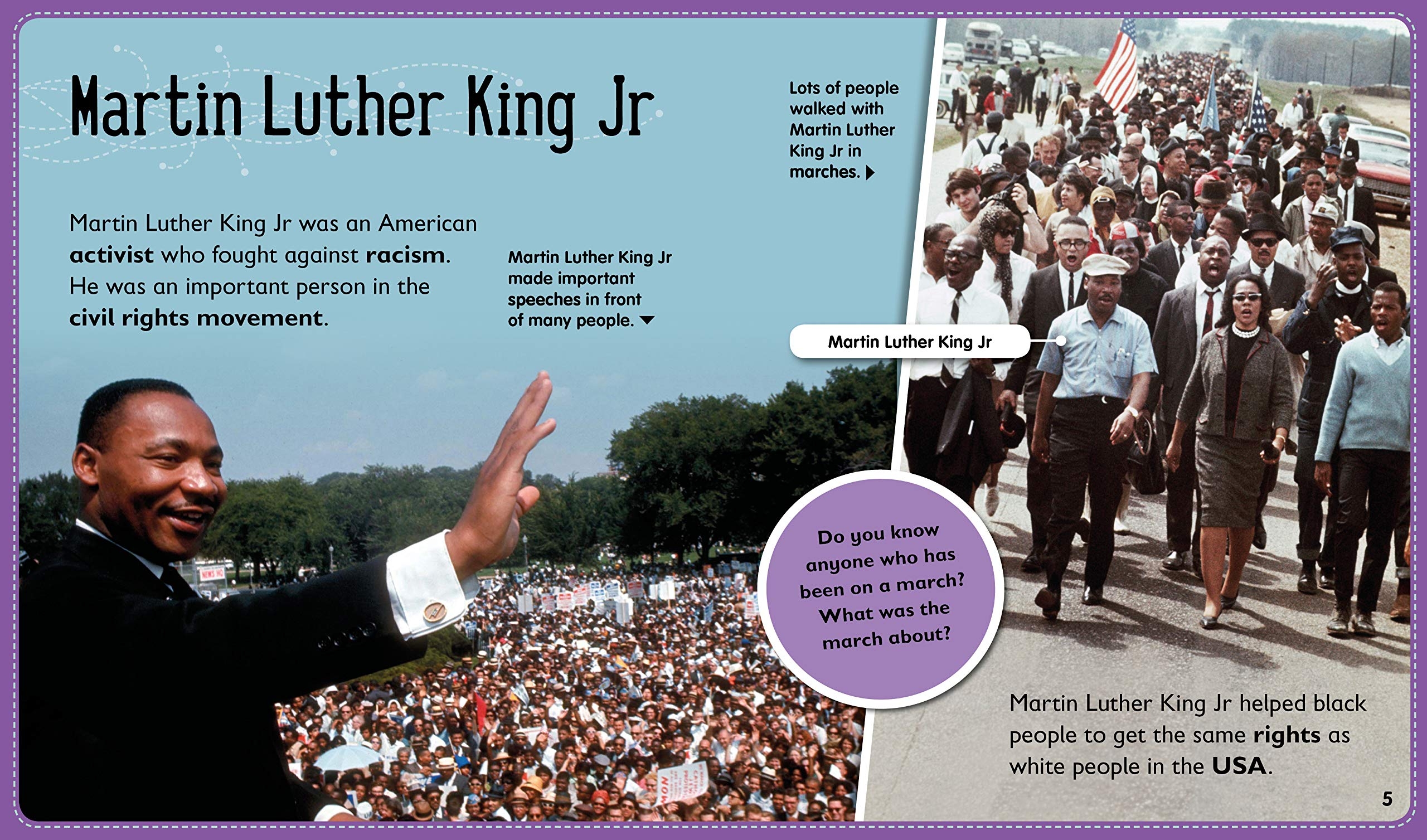 martin luther king jr. (info buzz: black history)