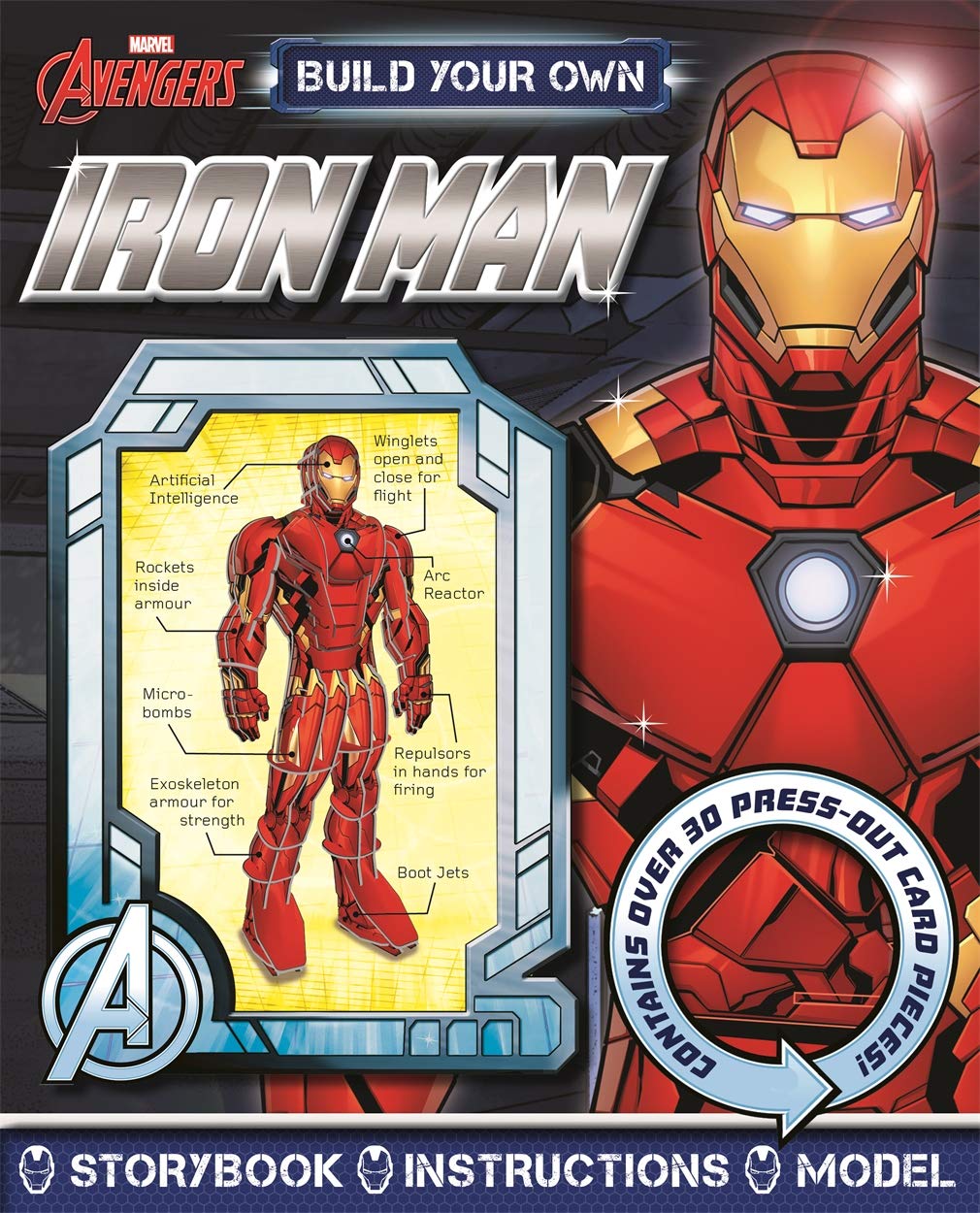 marvel avengers: build your own iron man