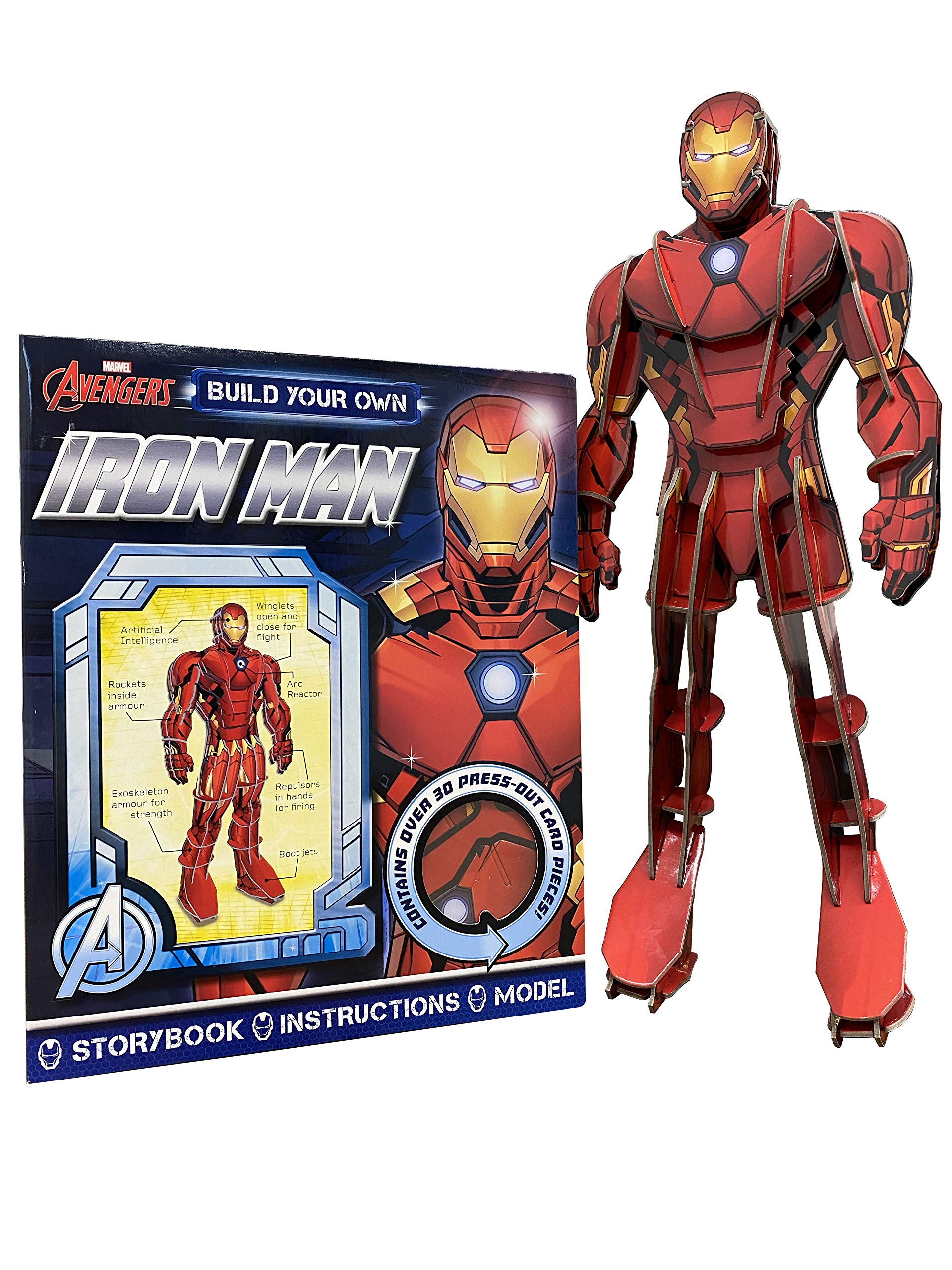 marvel avengers: build your own iron man