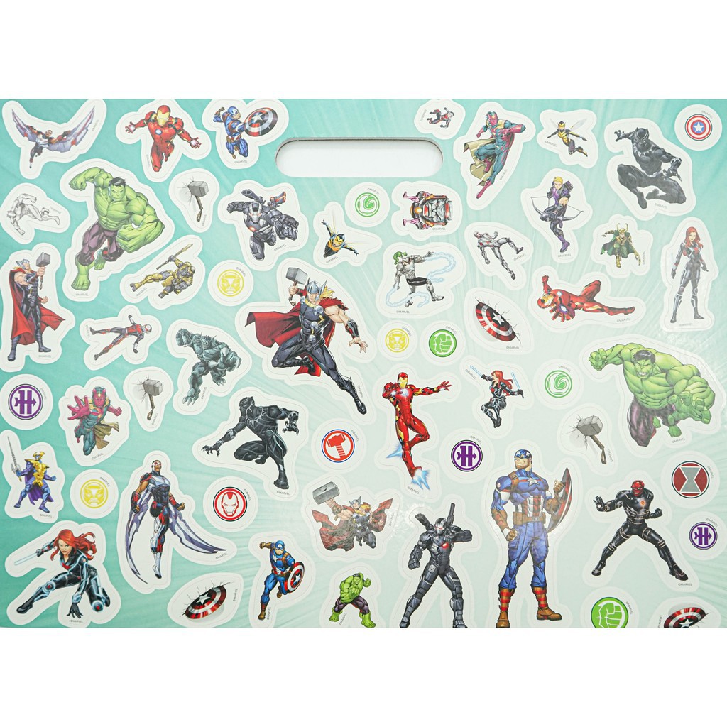 marvel avengers: colouring fun pad (giant colour me pad marvel)