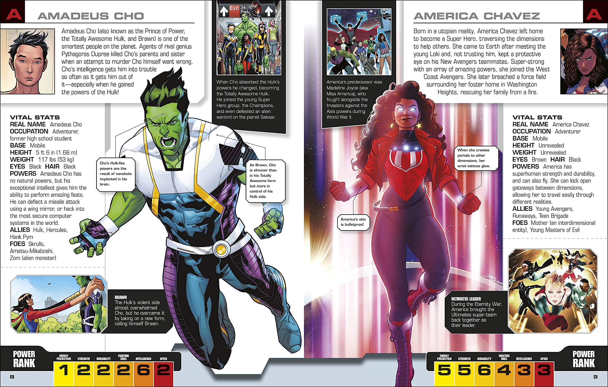 marvel avengers the ultimate character guide new edition