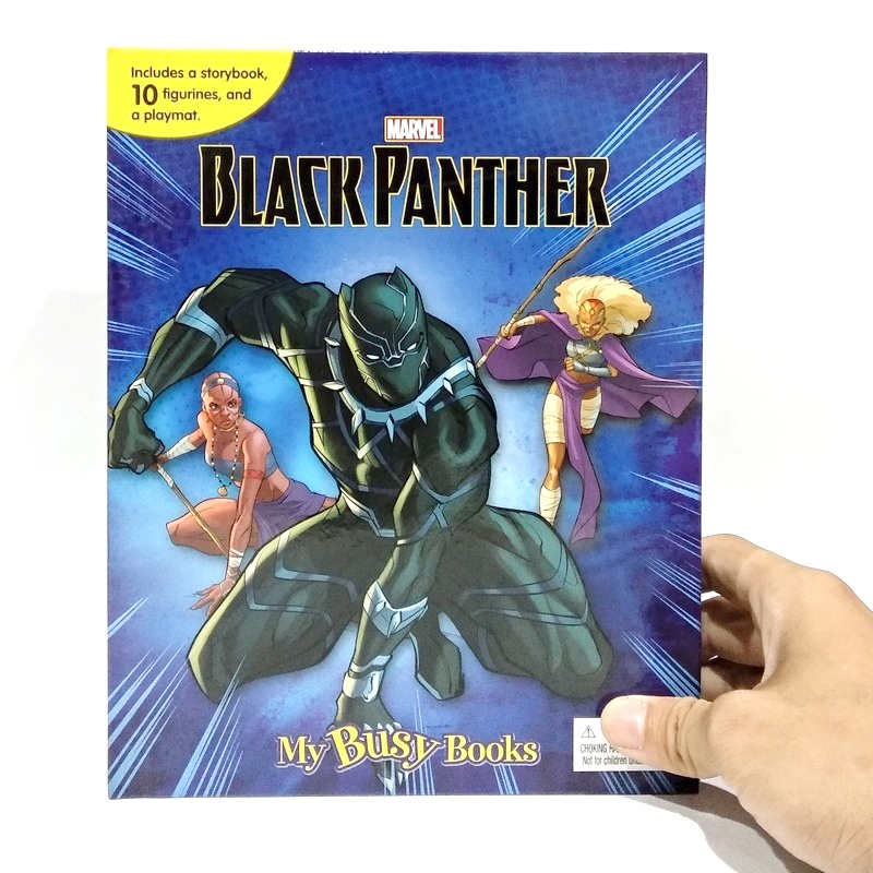 marvel black panther my busy books