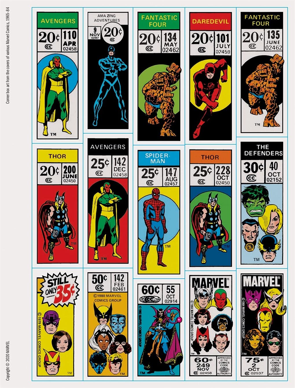 marvel classic sticker book