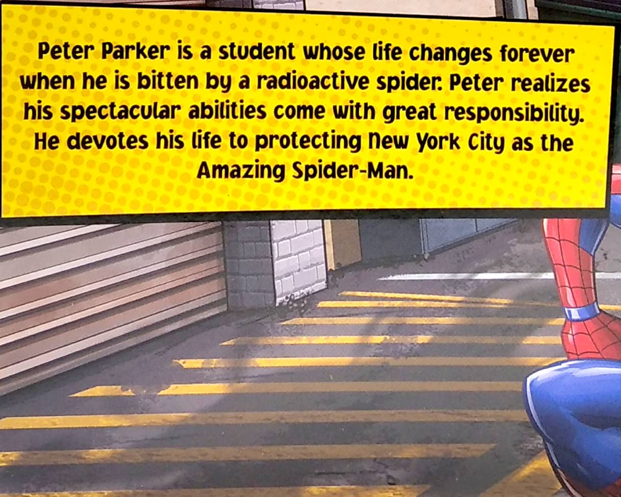 marvel spider-man tattle tales