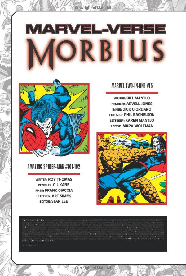 marvel-verse: morbius