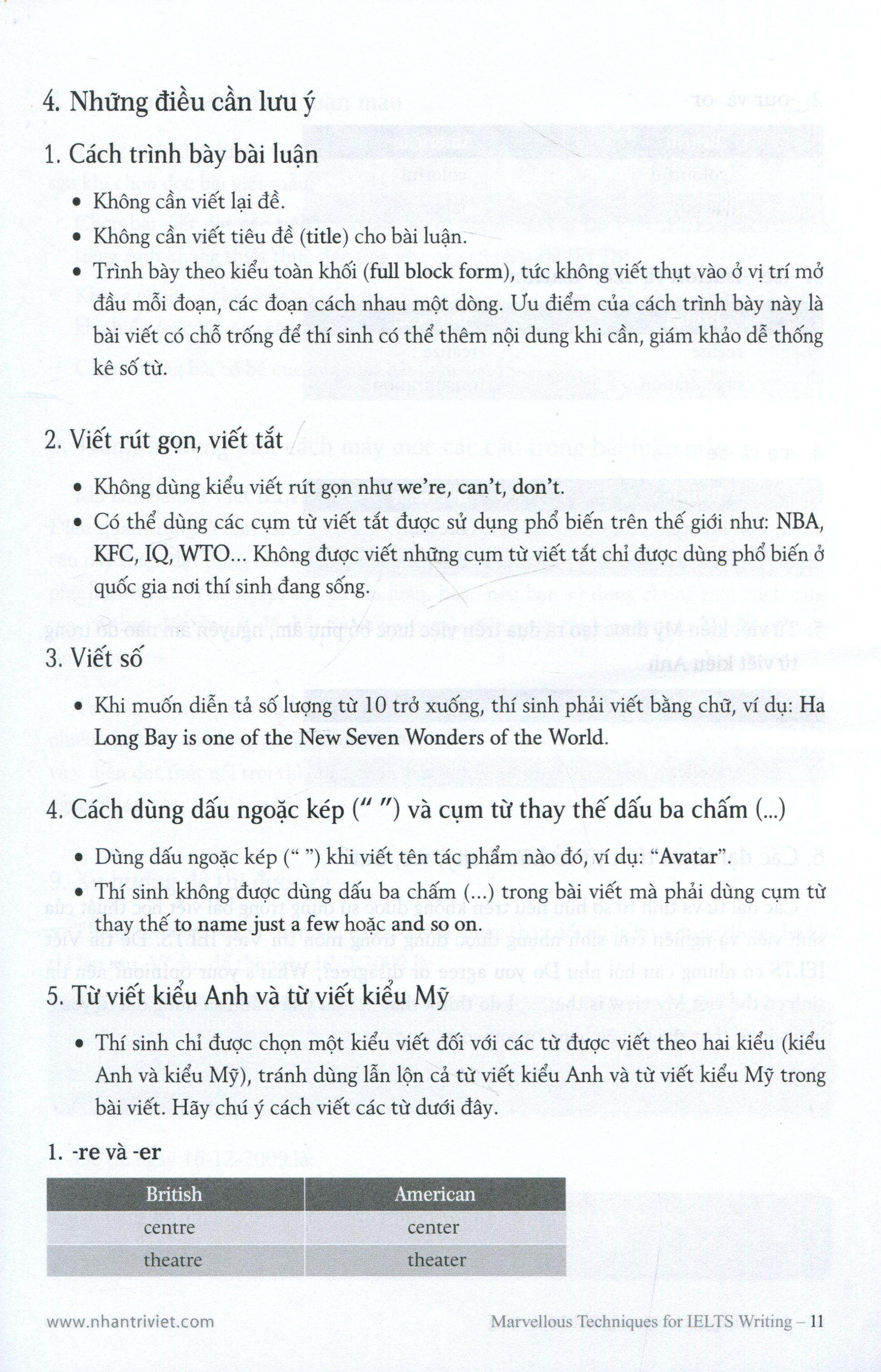 marvellous techniques for ielts writing (2019)