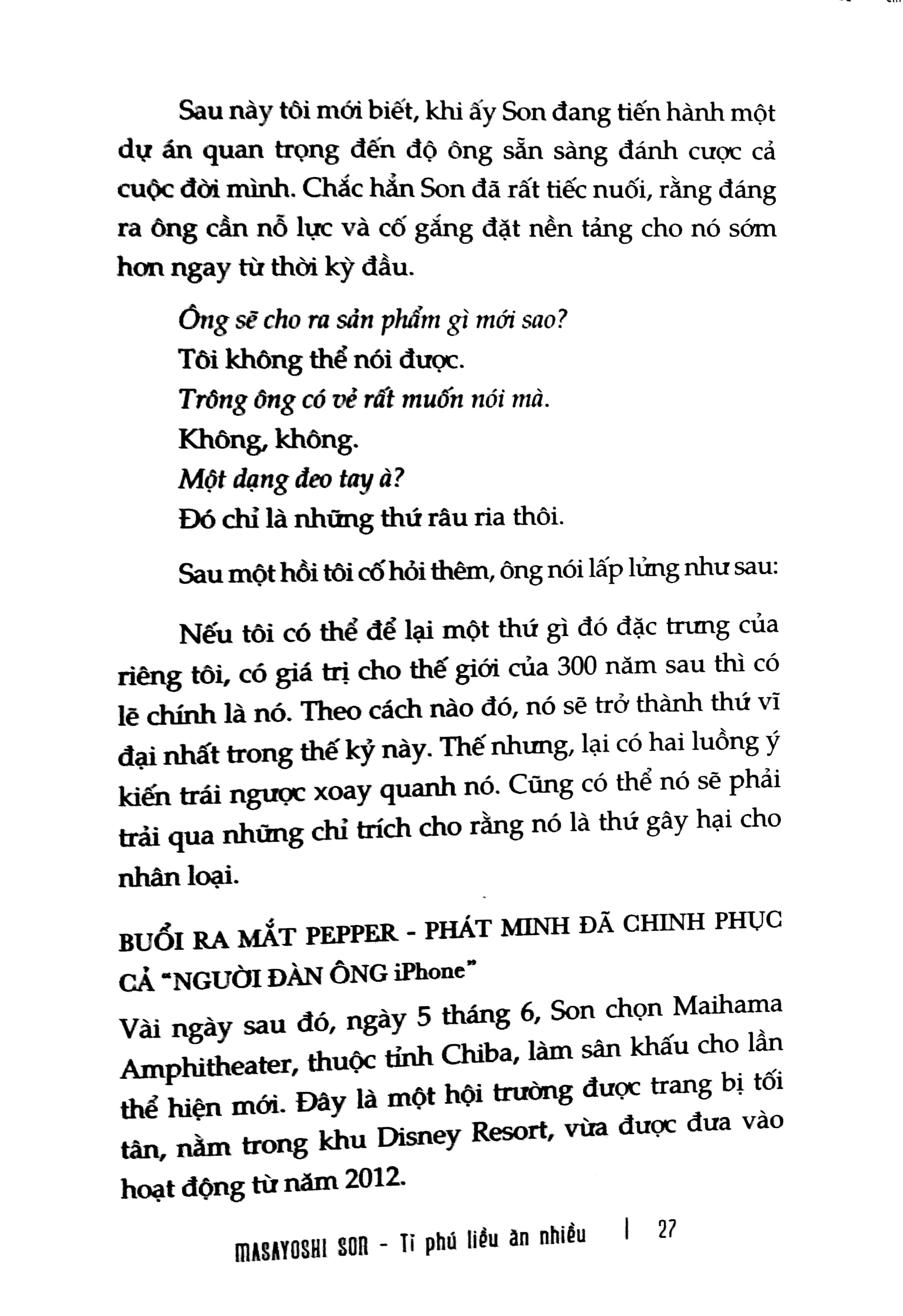 masayoshi son - tỉ phú liều ăn nhiều