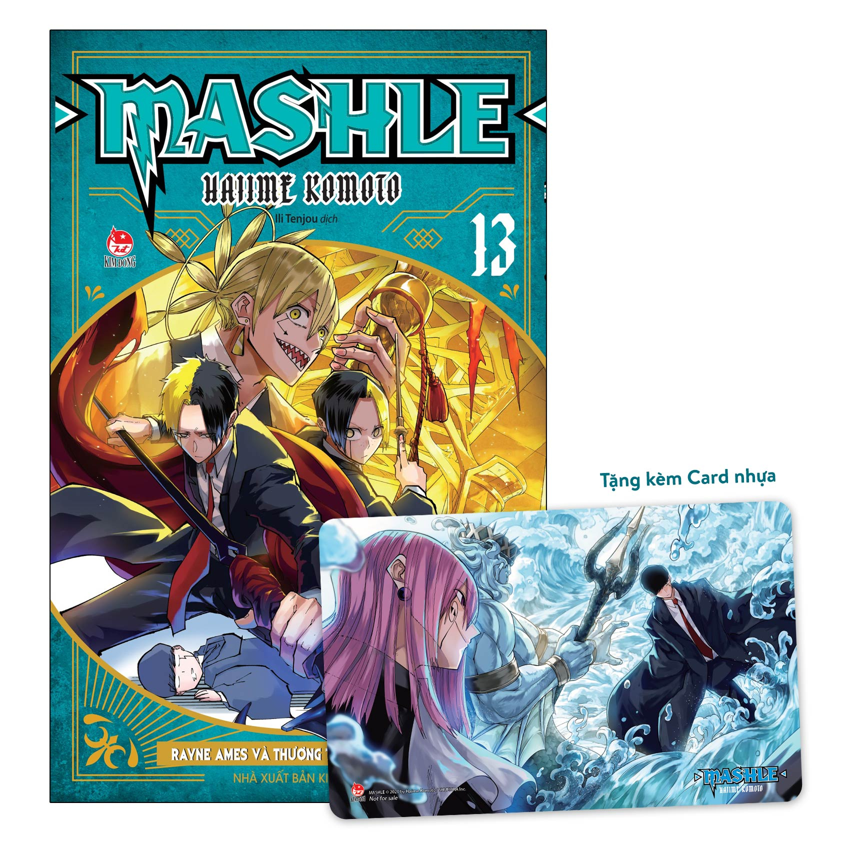 MASHLE - Tap 13 - Rayne Ames Va Thuong Thu Manh Nhat - Tang Kem Card Nhua