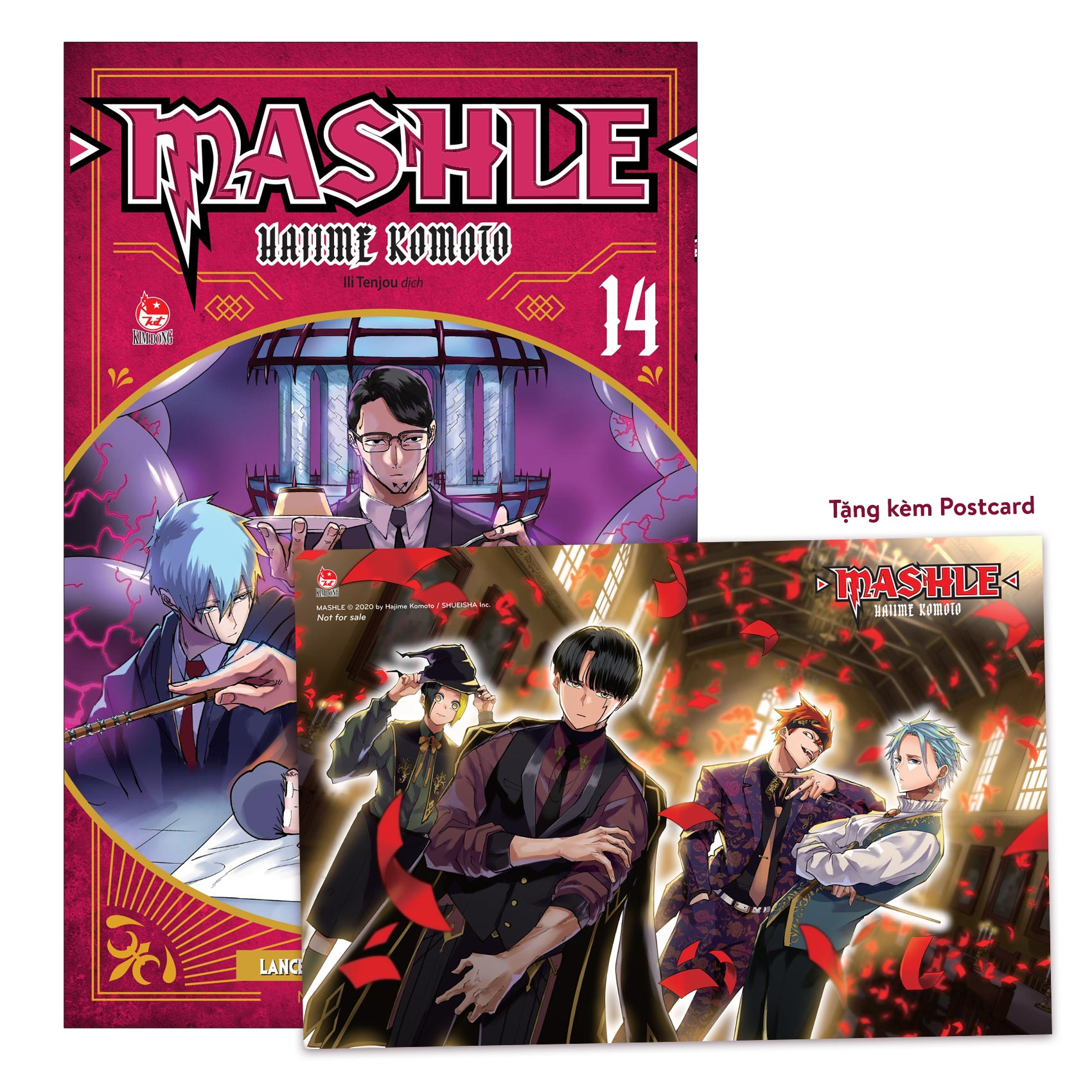 MASHLE - Tap 14 - Lance Crown Va Dot Barrett - Tang Kem Postcard