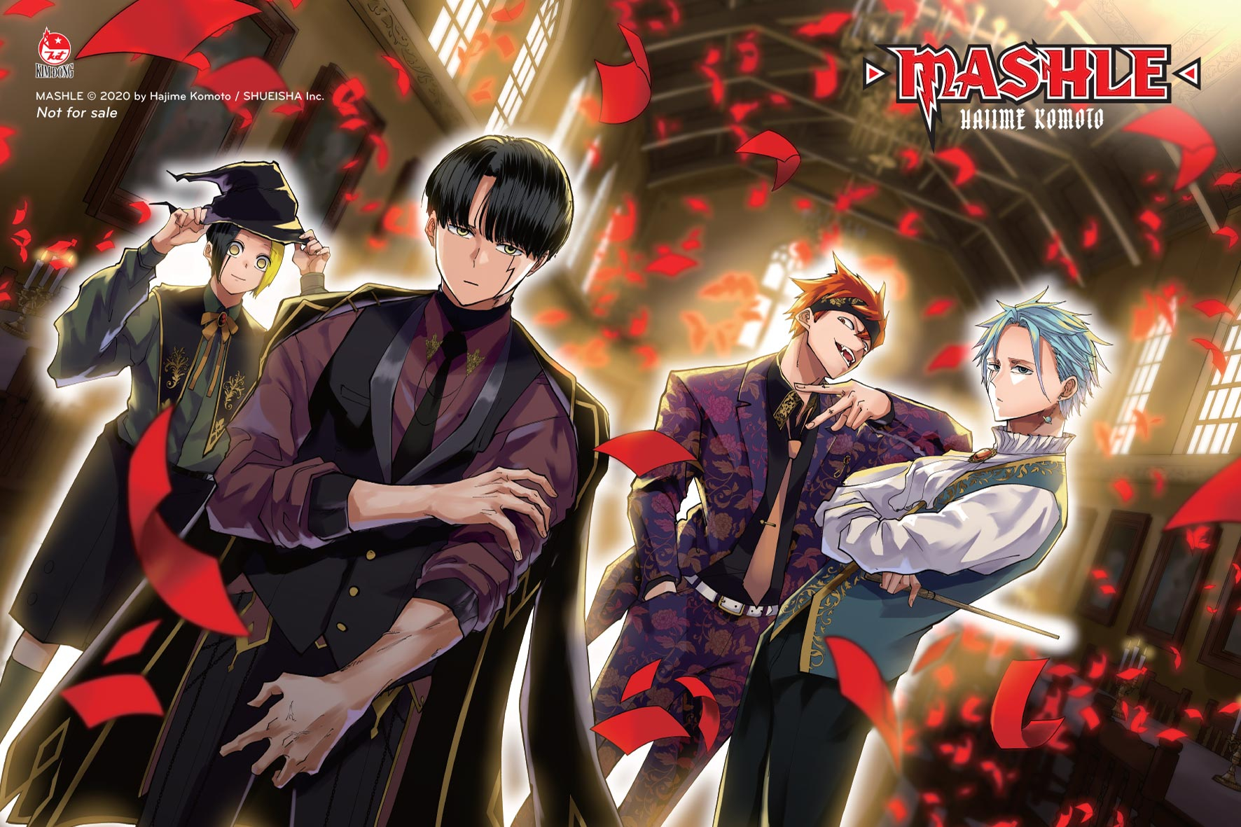 MASHLE - Tap 14 - Lance Crown Va Dot Barrett - Tang Kem Postcard