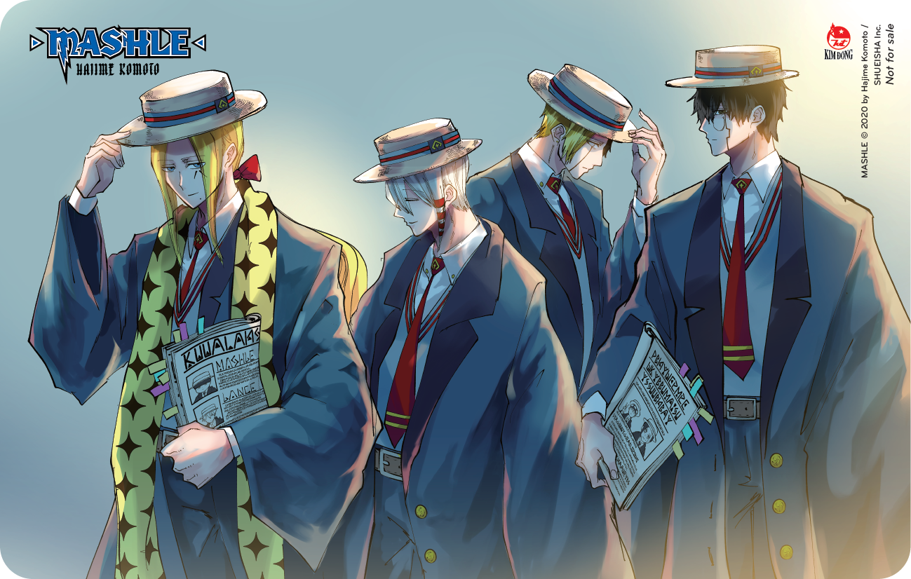 MASHLE - Tap 15 - Ryoh Grantz Va Dinh Nghia Dan Ong Dich Thuc - Tang Kem Postcard PVC