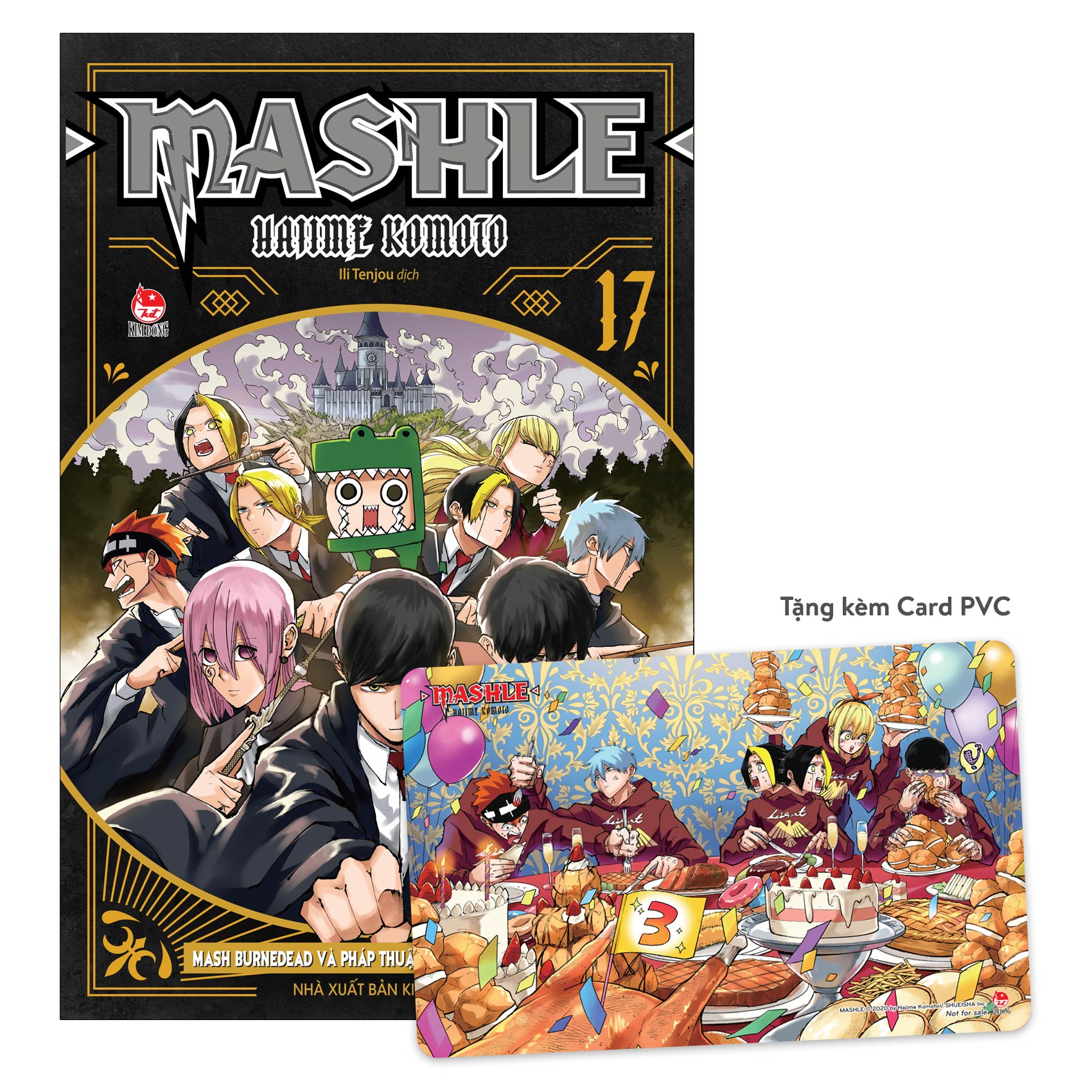 MASHLE - Tập 17 - Mash Burnedead Và Pháp Thuật Làm Chậm Thời Gian - Tặng Kèm Card PVC