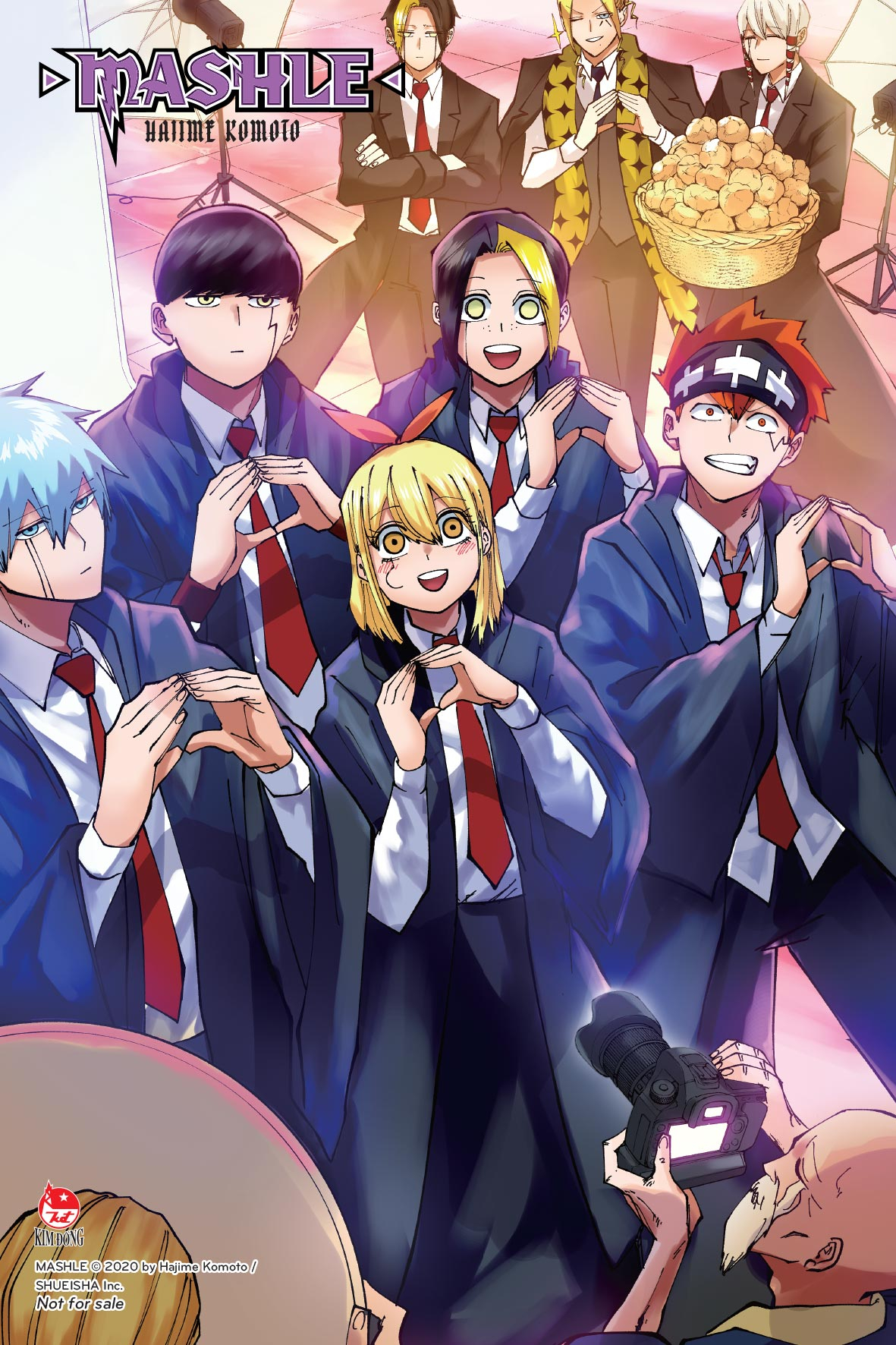 MASHLE - Tap 18 - Mash Burnedead Va Hanh Phuc Dai Lau - Tang Kem Postcard + Poster