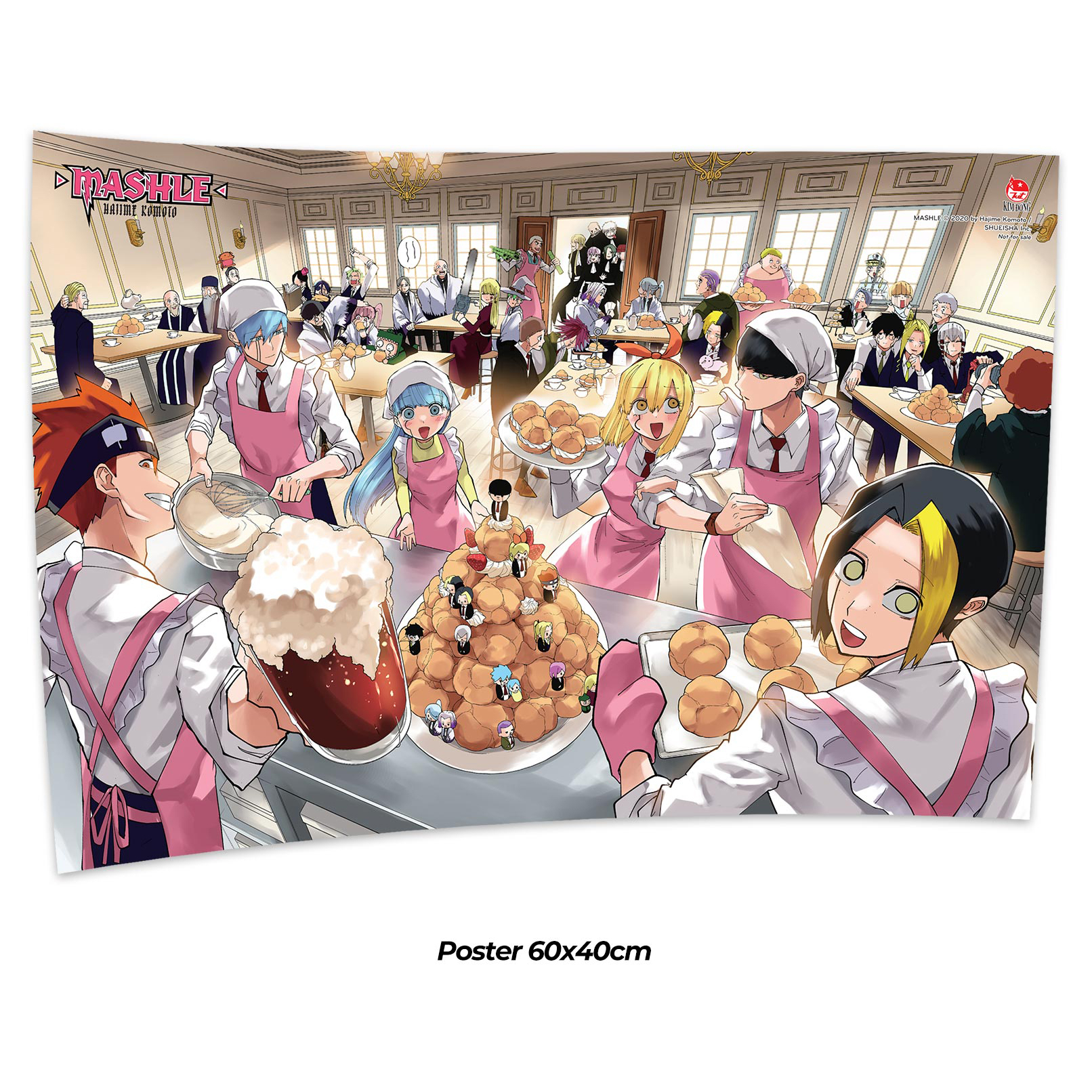 MASHLE - Tap 18 - Mash Burnedead Va Hanh Phuc Dai Lau - Tang Kem Postcard + Poster