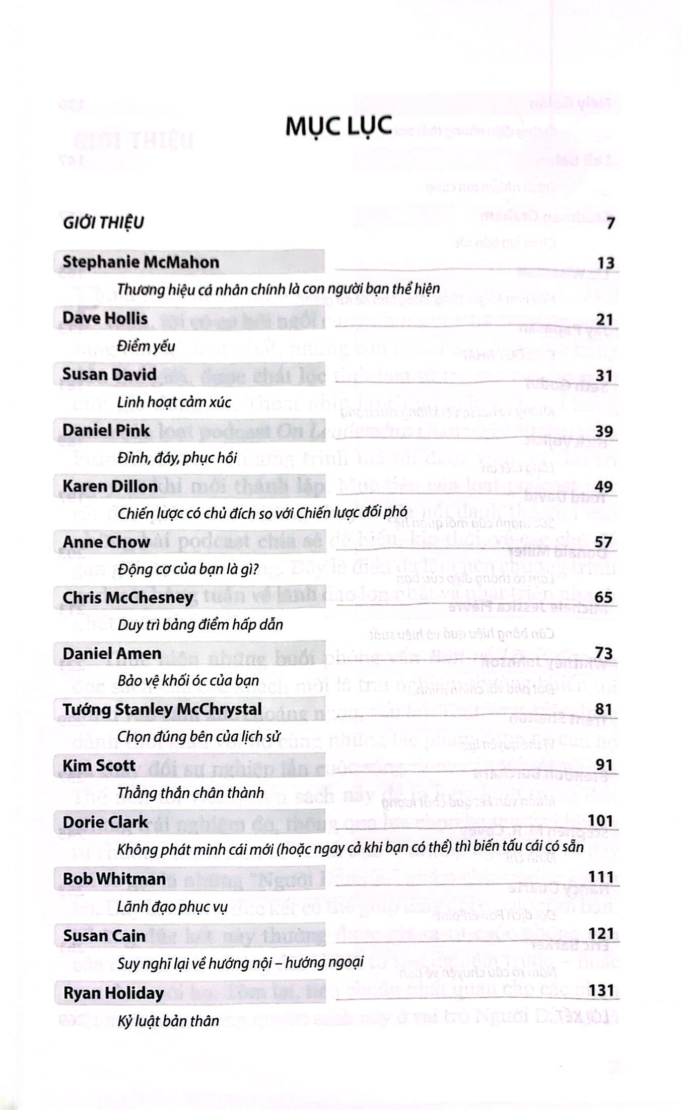 master mentors - những người dẫn lối