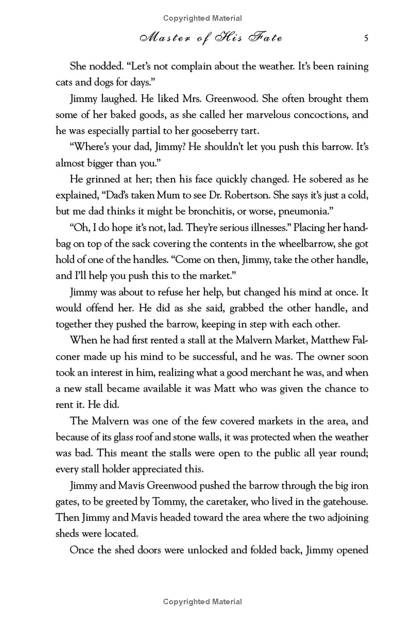 master of his fate: the house of falconer